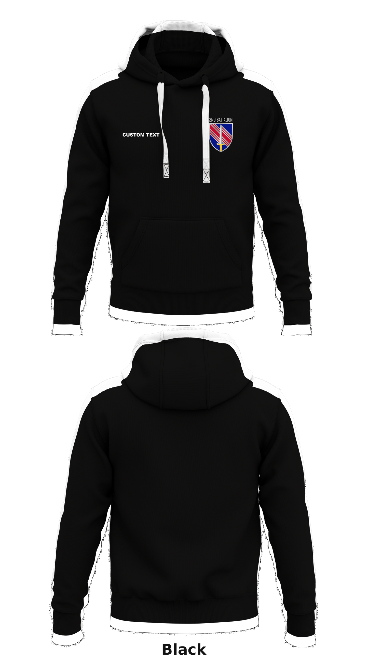 2ND SFAB Store 2 Core Men's Hooded Performance Sweatshirt - 86636504948