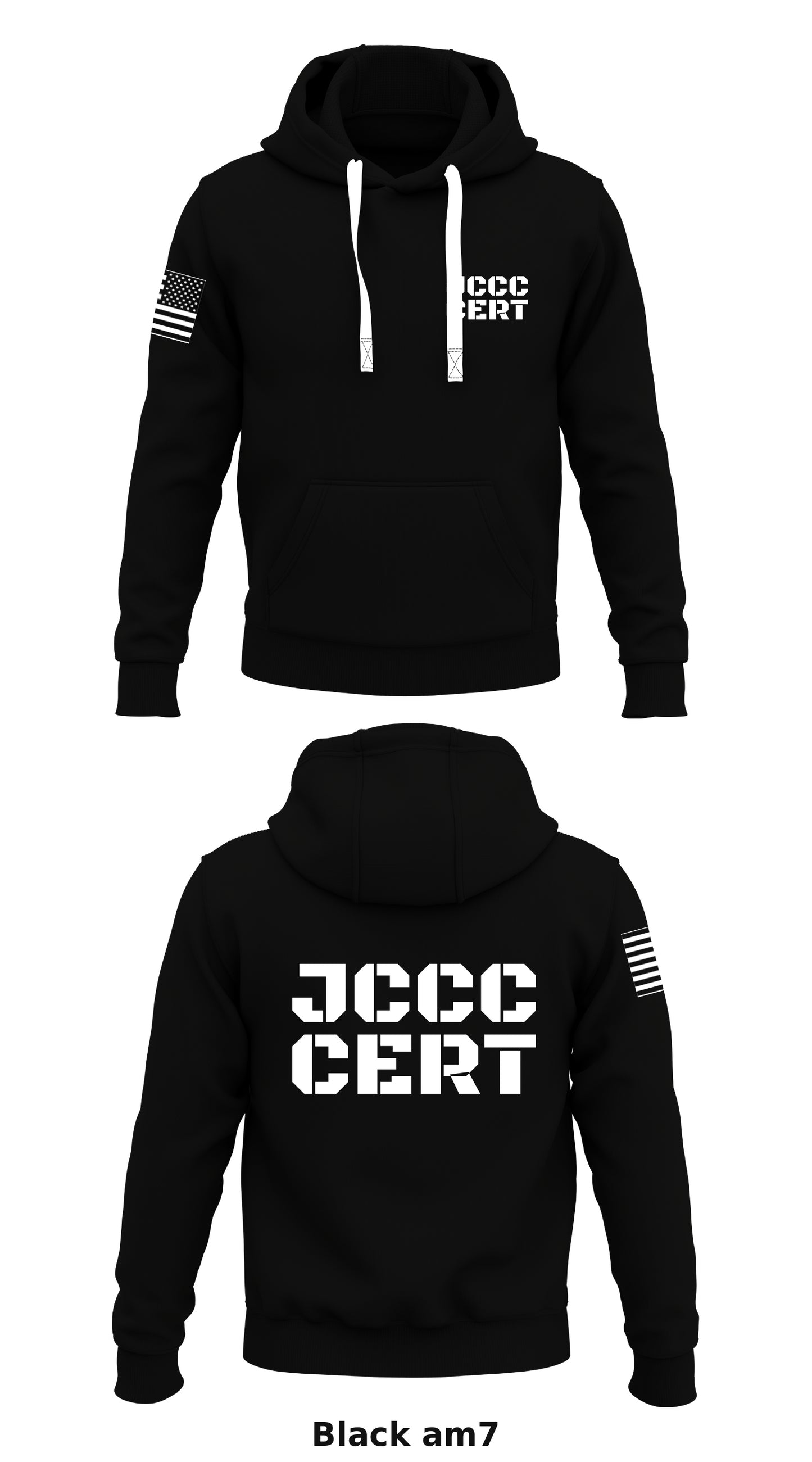 JCCC CERT Store 1 Core Men's Hooded Performance Sweatshirt - am7