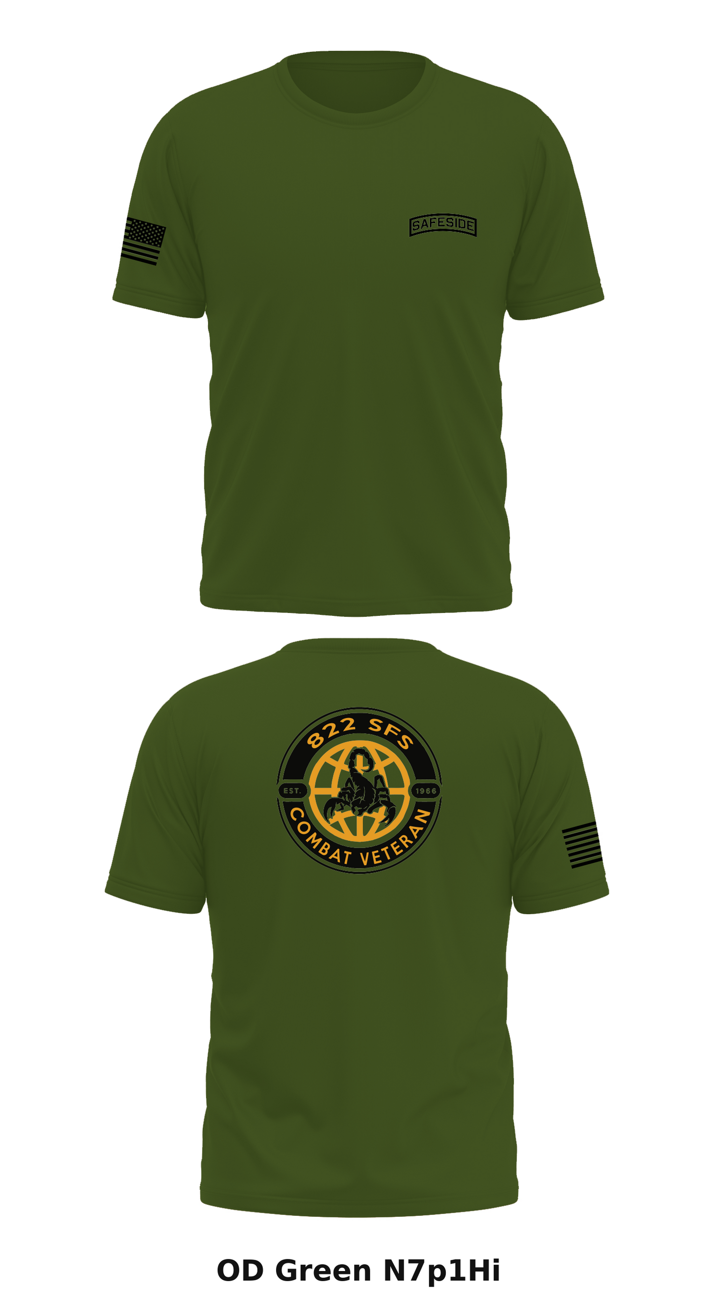 SAFESIDE Core Men's SS Performance Tee - N7p1Hi