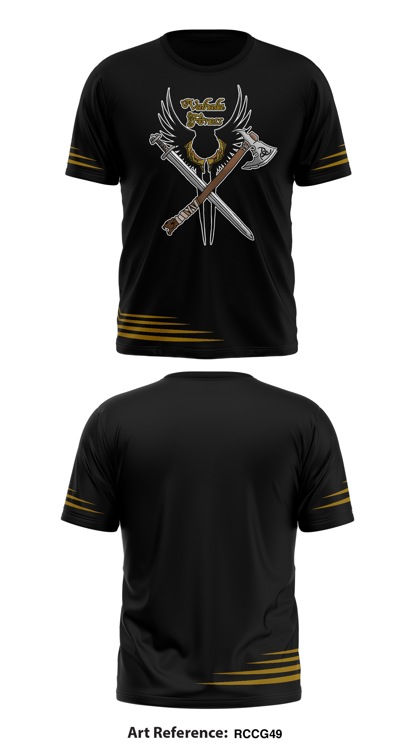 Valhalla Sports Store 1 Core Men's SS Performance Tee - rCcg49