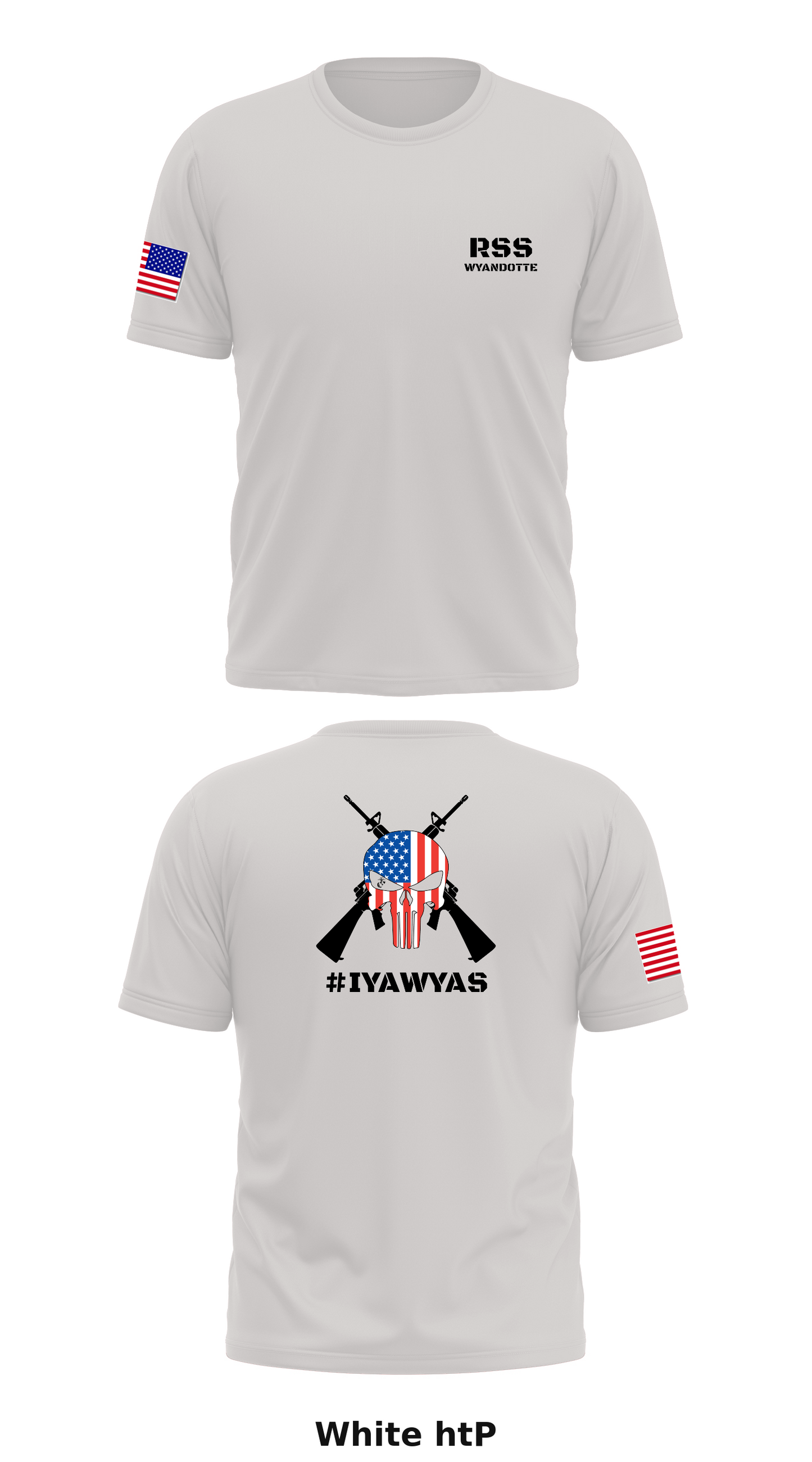 Wyandotte Marines Store 1 Core Men's SS Performance Tee - htP