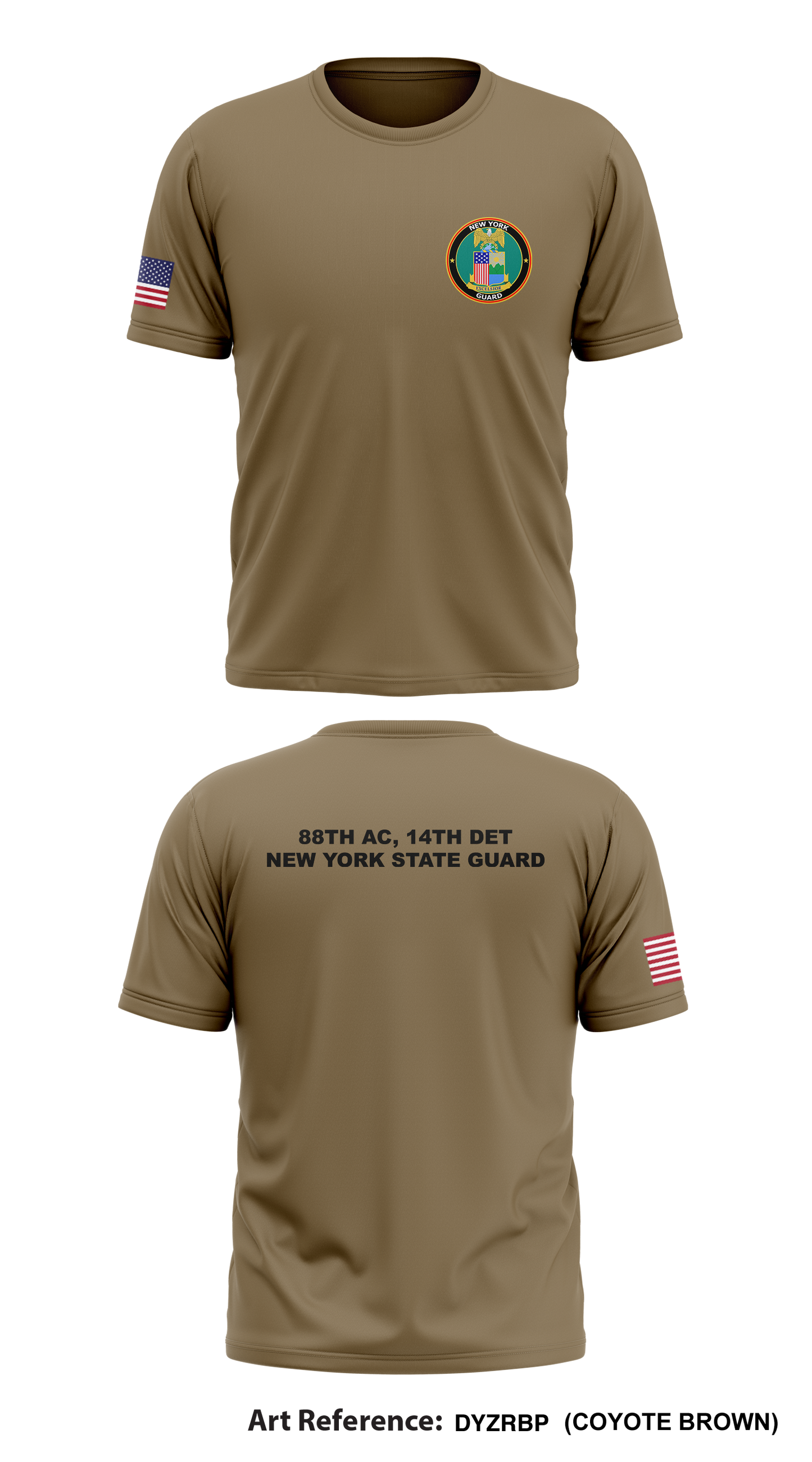 88th AC, 14th DET Store 1 Core Men's SS Performance Tee - DYZRBP