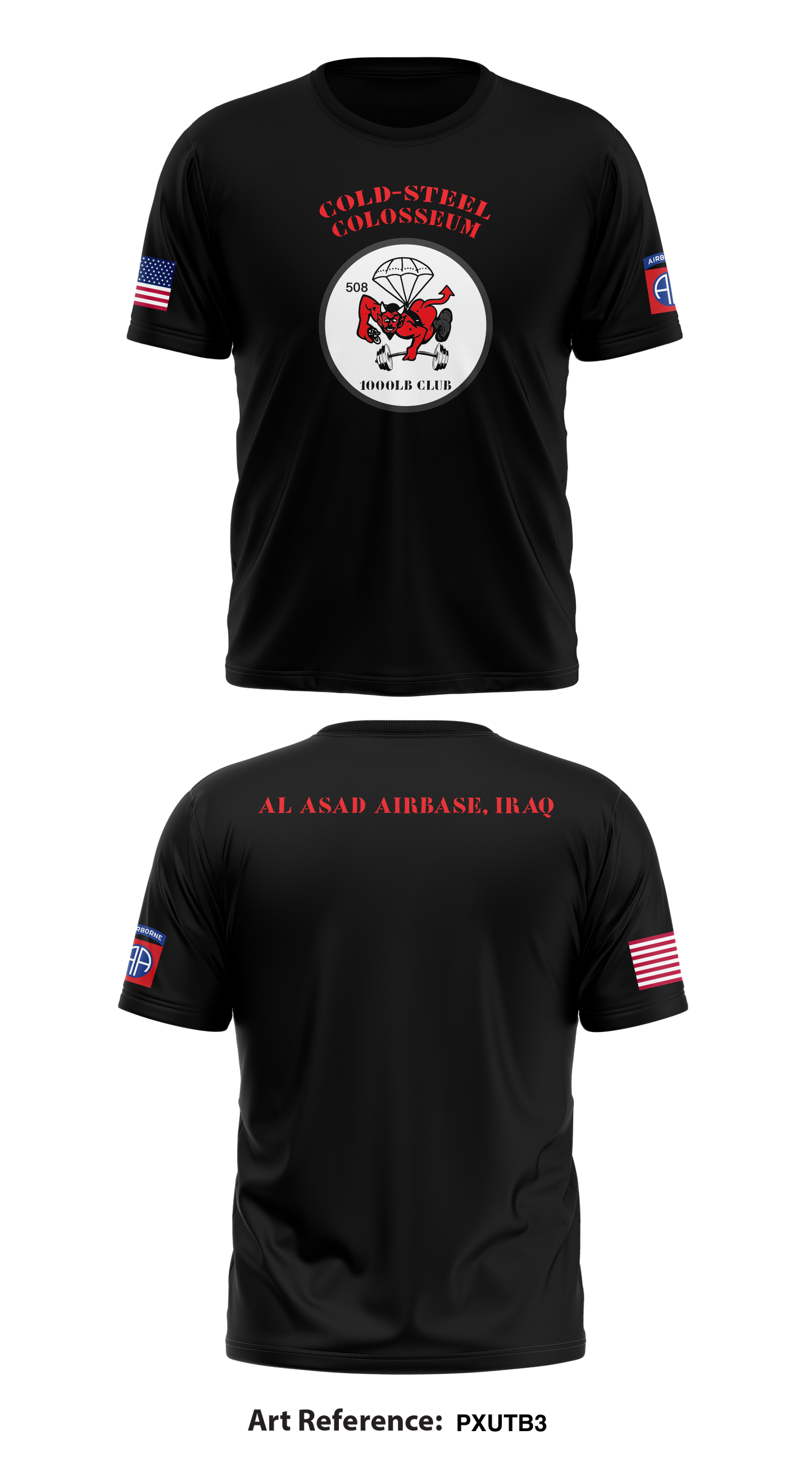 2 / 508th PIR Store 1 Core Men's SS Performance Tee - PxuTB3