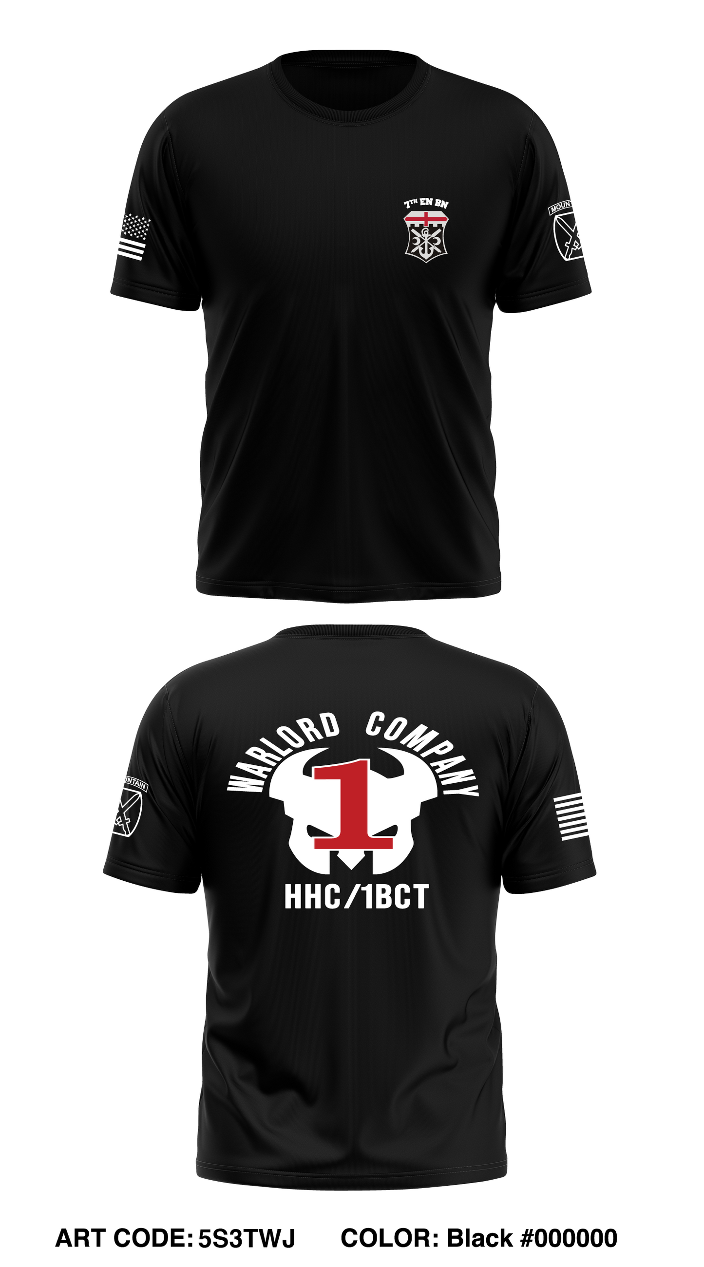 Warlord Core Men's SS Performance Tee - 5S3TWJ