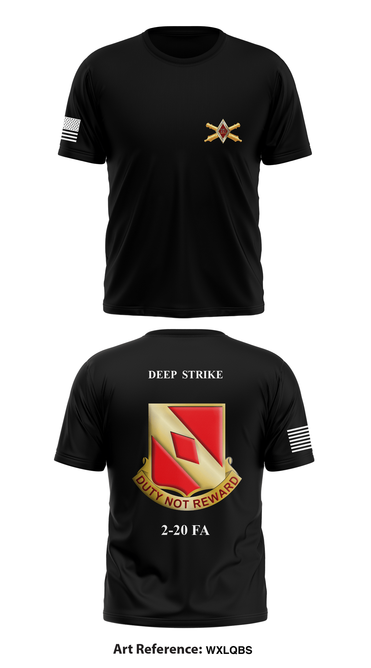 75th Field Artillery Brigade Store 1 Core Men's SS Performance Tee - wxLQbs