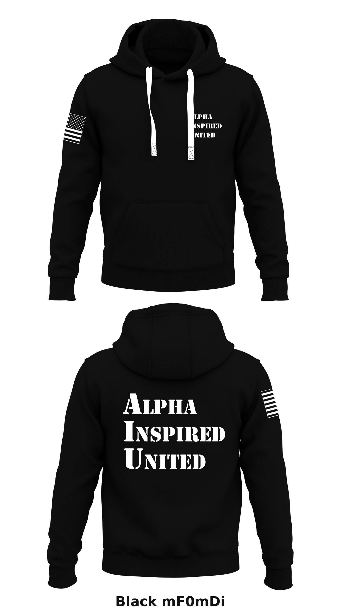 AlphaInspiredUnited Store 1 Core Men's Hooded Performance Sweatshirt - mF0mDi
