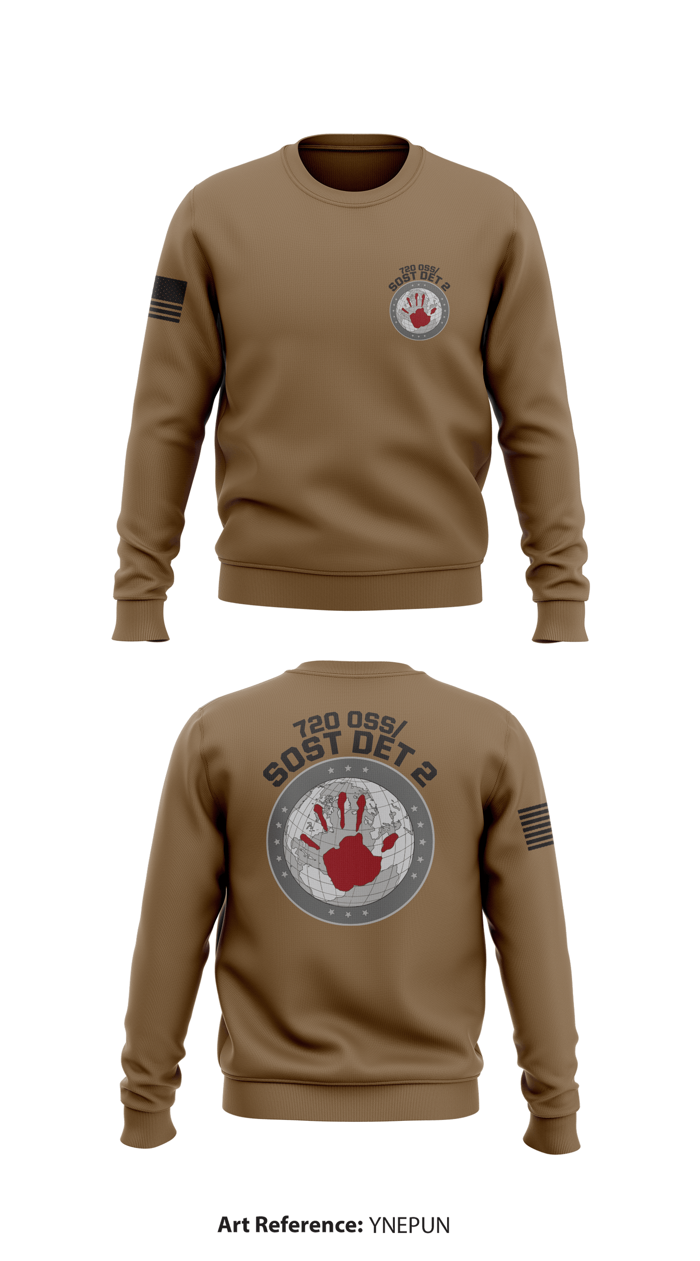 720 OSS/SOST DET 2 Store 1 Core Men's Crewneck Performance Sweatshirt - yNePun