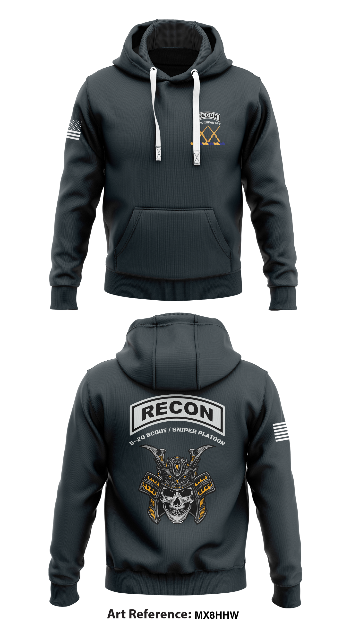 5-20 Infantry Scout/Sniper PLT Store 1 Core Men's Hooded Performance Sweatshirt - MX8hHW