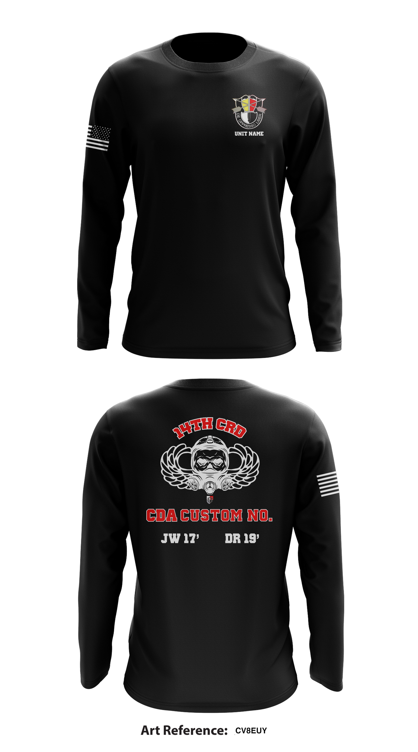 14th CRD Store 1 Core Men's LS Performance Tee - CV8EuY