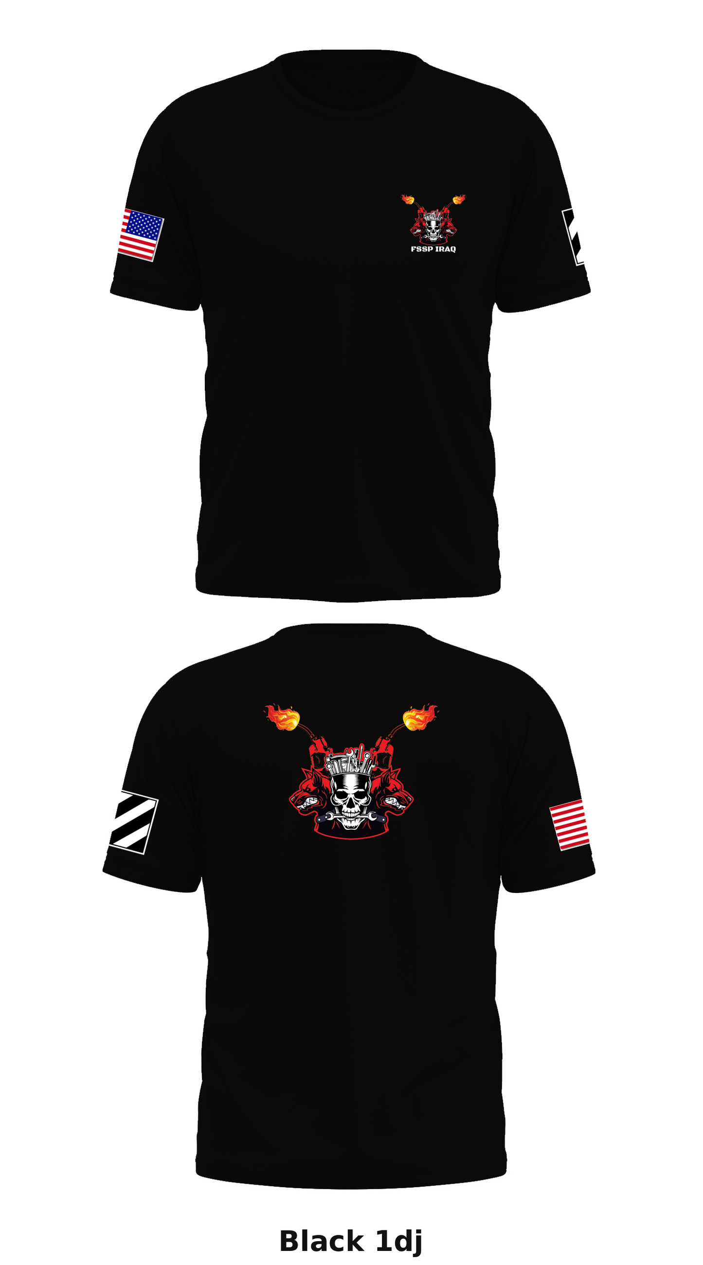 FSSP IRAQ Store 1 Core Men's SS Performance Tee - 1dj