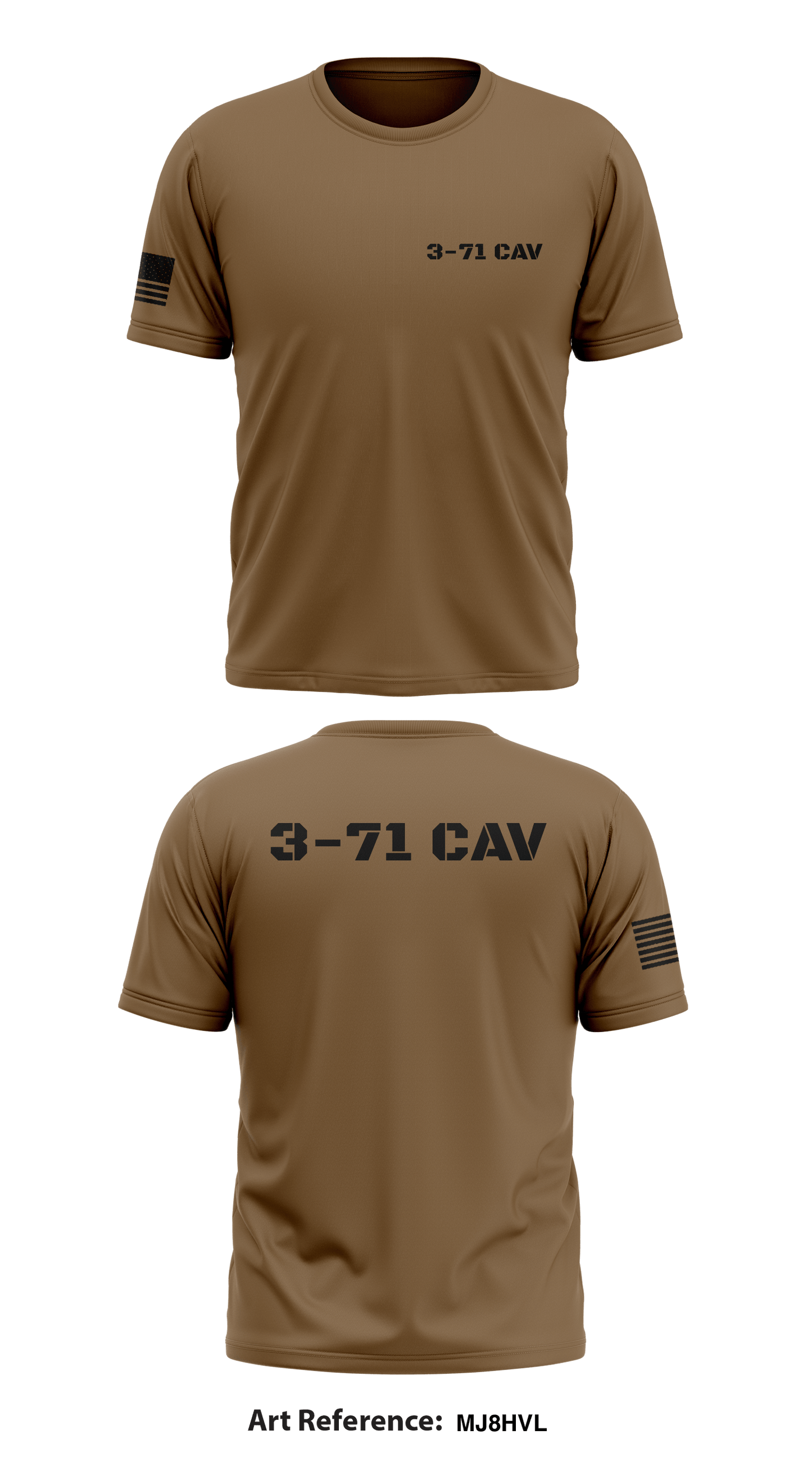 3-71 CAV Store 3 Core Men's SS Performance Tee - MJ8hvL