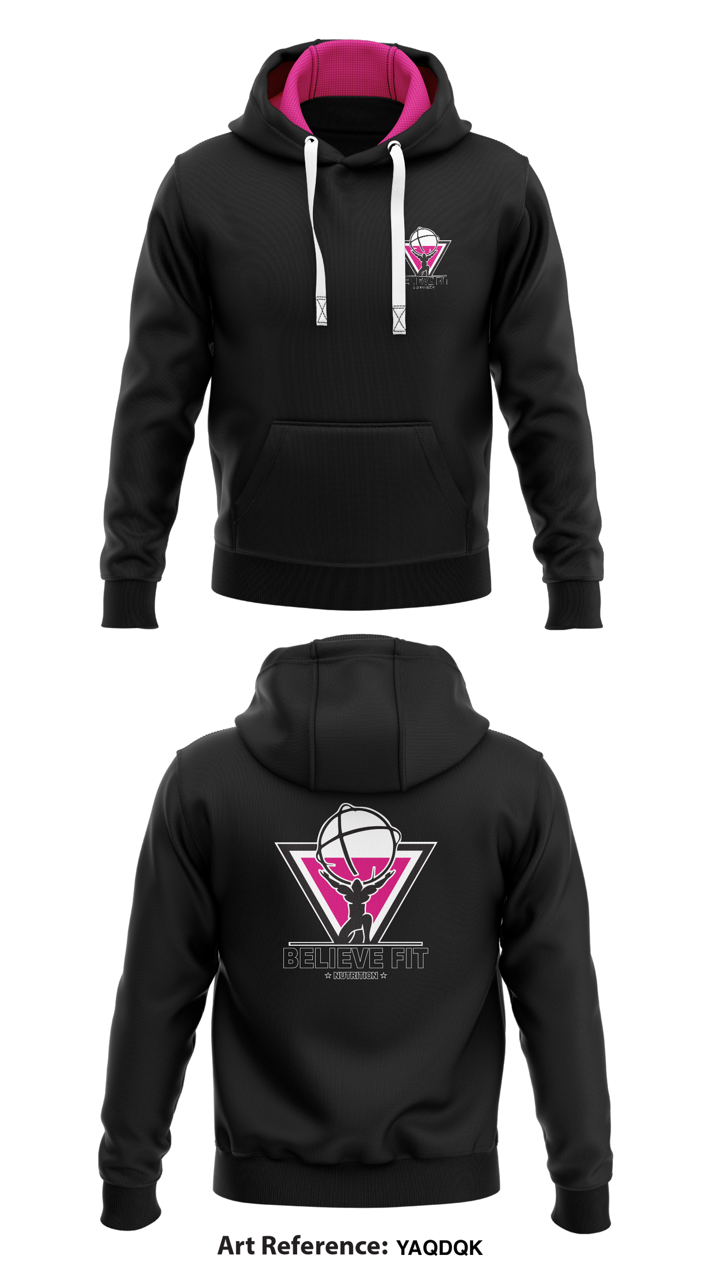 Believe Fit Nutrition Store 1 Core Men's Hooded Performance Sweatshirt - YAqdqk