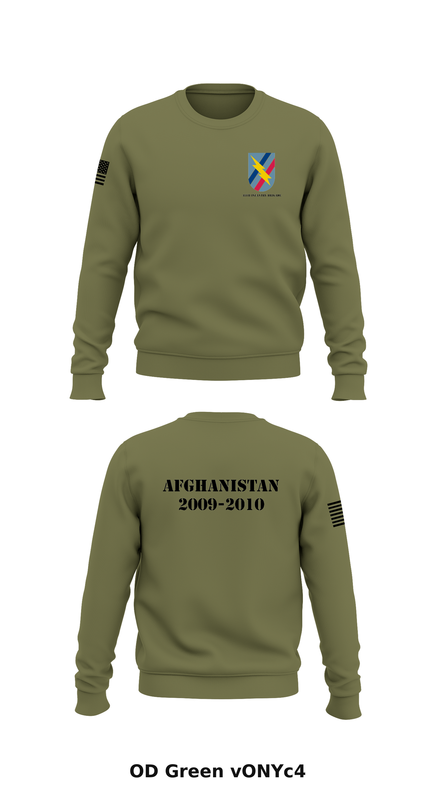 48th Infantry Brigade Store 1 Core Men's Crewneck Performance Sweatshirt - vONYc4