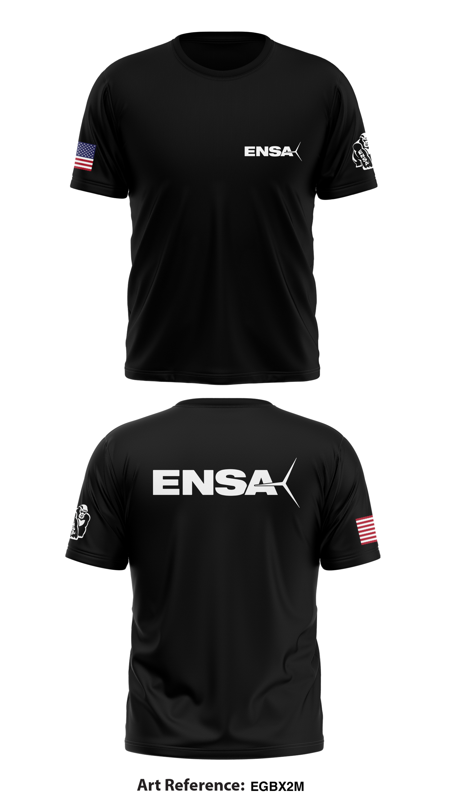 ENSA Store 1 Core Men's SS Performance Tee - egBx2M