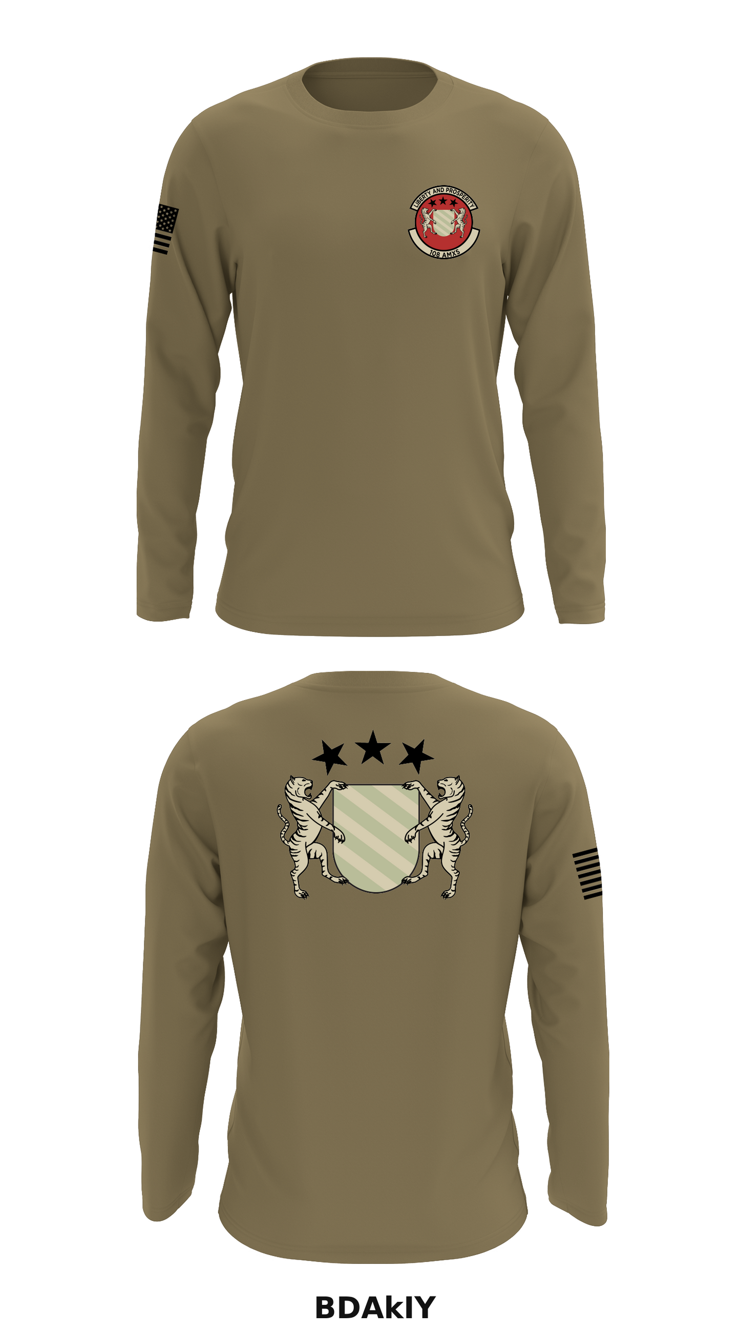 108 AMXS Store 1 Core Men's LS Performance Tee - BDAkIY
