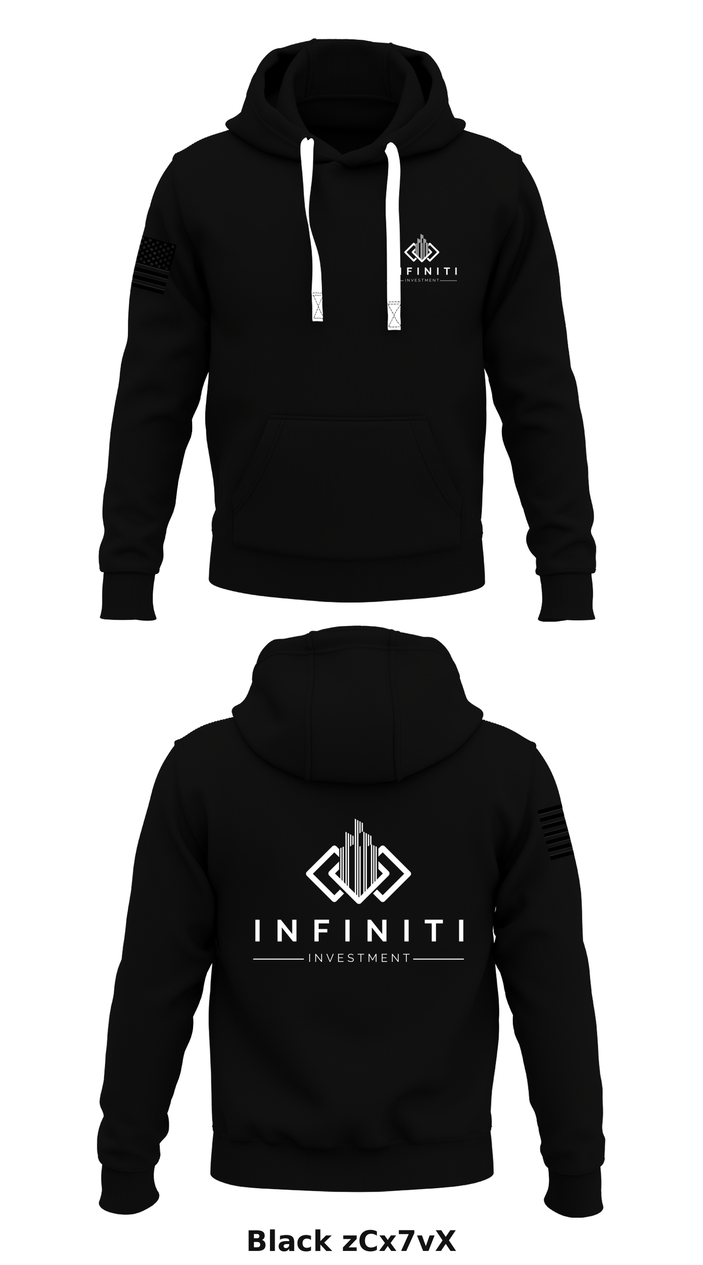 Infiniti Investment Solutions Store 1 Core Men's Hooded Performance Sweatshirt - zCx7vX