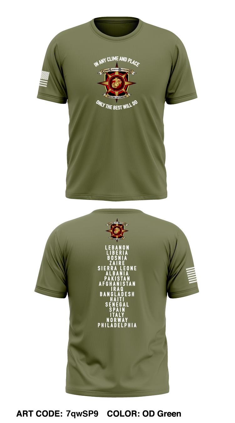 CLB 22 Store 1 Core Men's SS Performance Tee - 7qwSP9