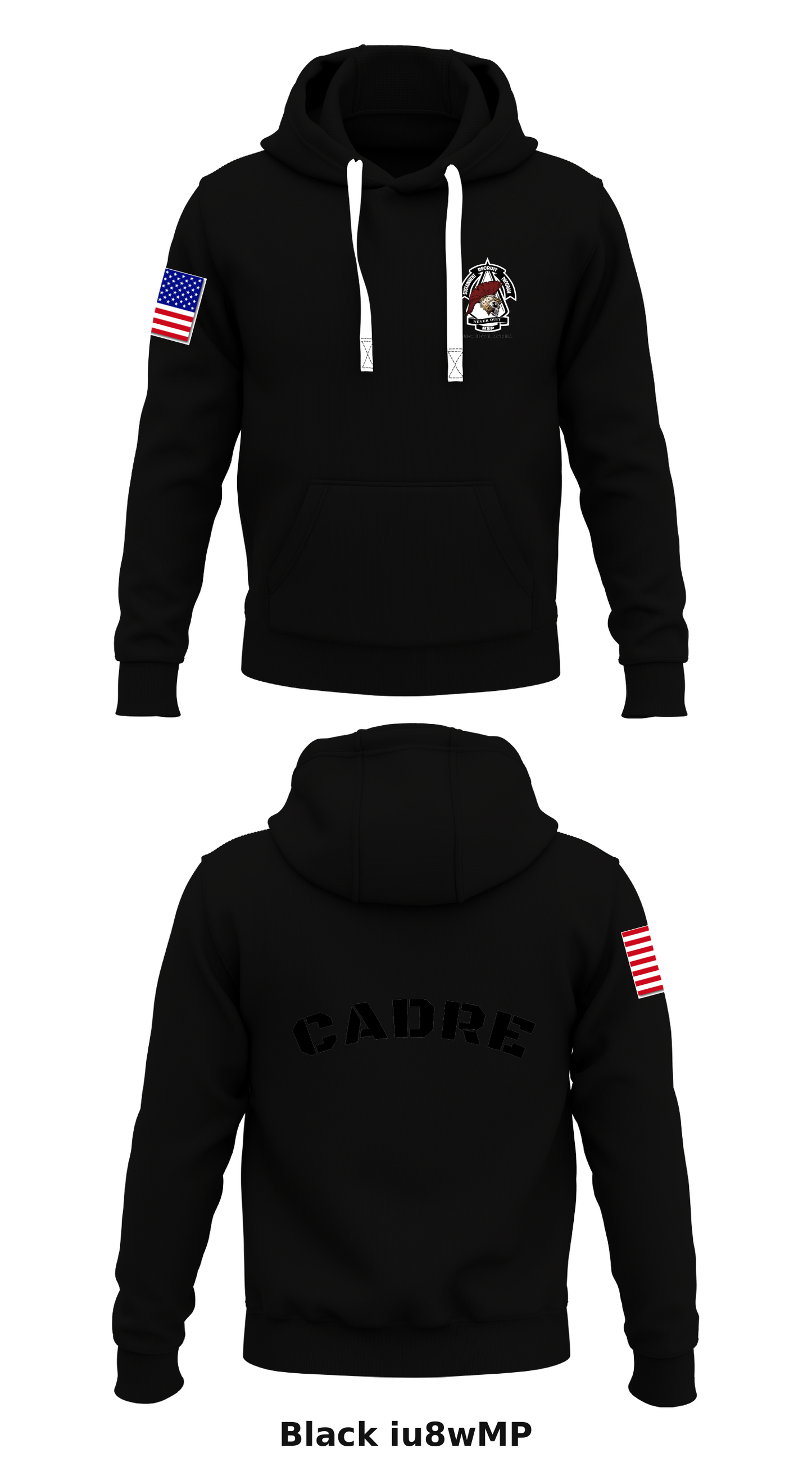 CCo, DET 4, R&R BN Store 1 Core Men's Hooded Performance Sweatshirt - iu8wMP