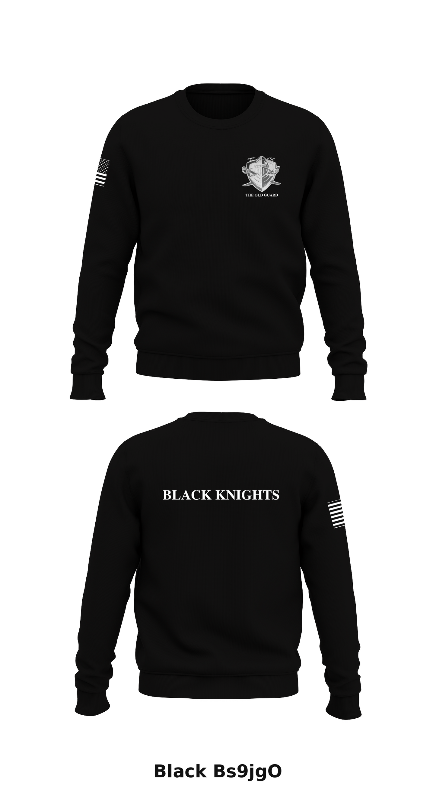 529th RSC, 4th BN, 3rd IN REGT Store 1 Core Men's Crewneck Performance Sweatshirt - Bs9jgO