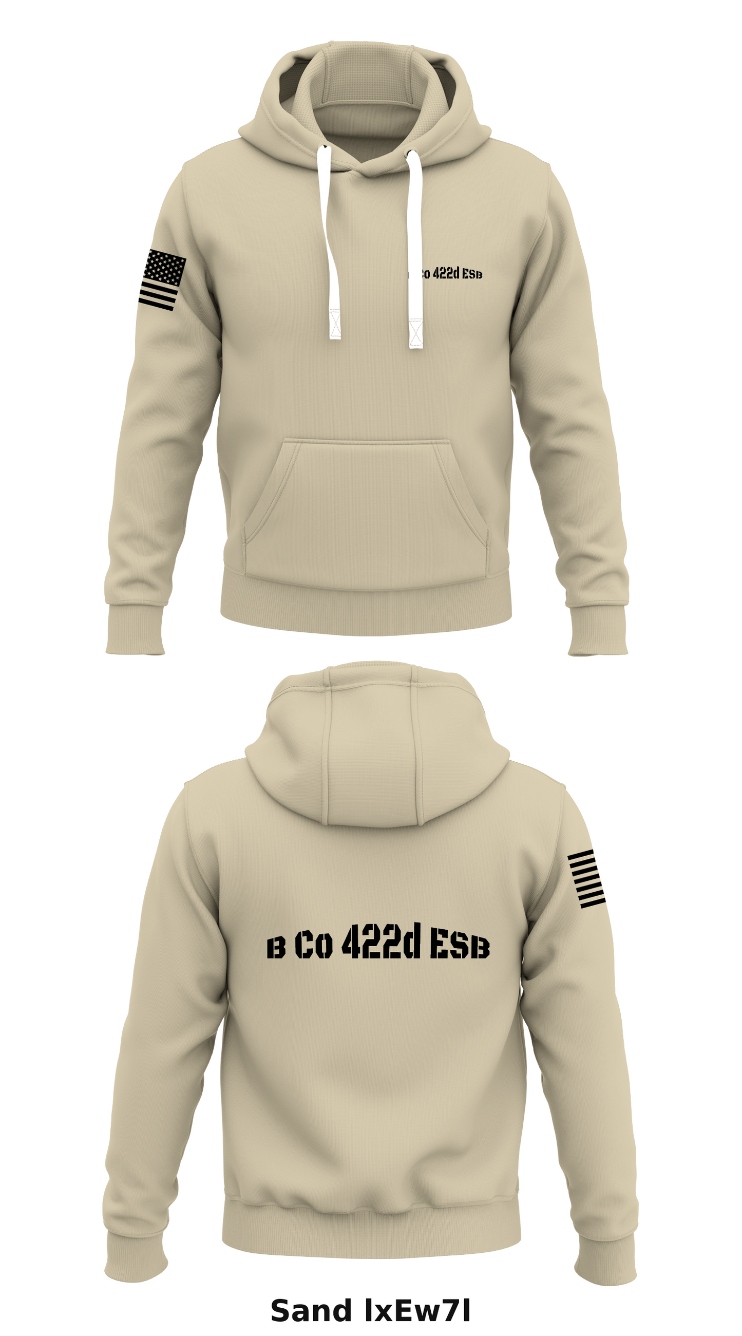 B Co 422d ESB Store 1 Core Men's Hooded Performance Sweatshirt - lxEw7l