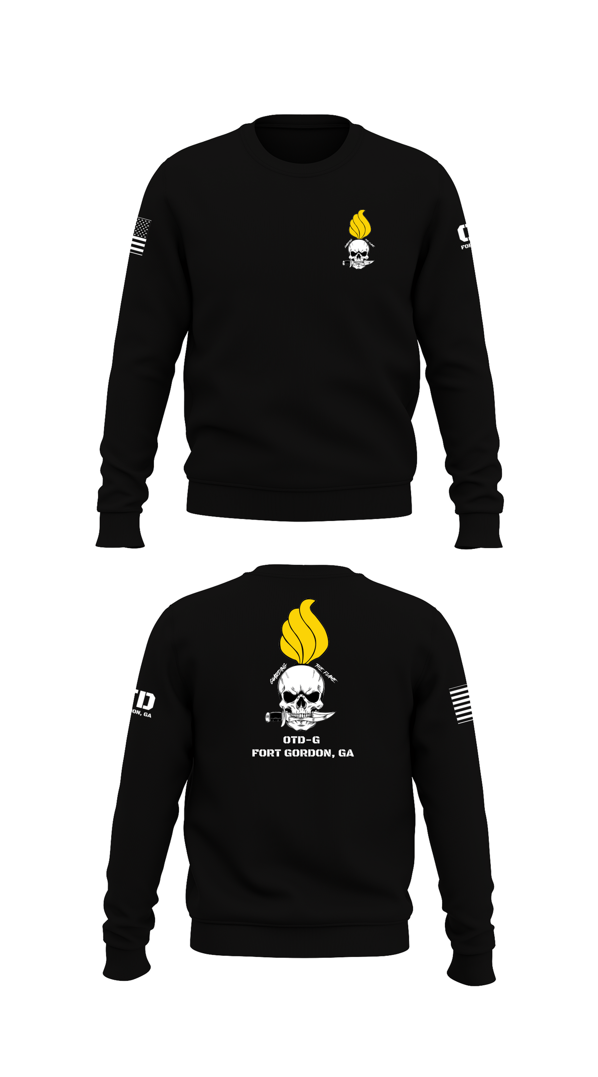 73d Ordnance Training Detachment Store 1 Core Men's Crewneck Performance Sweatshirt - 40250849738