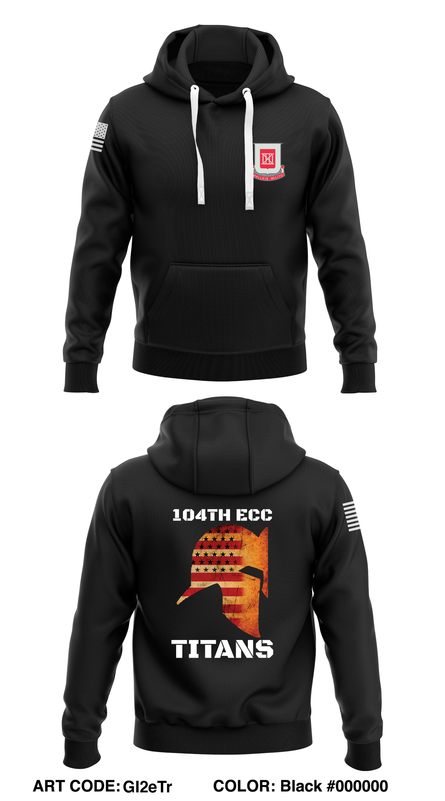14th ECC Store 1 Core Men's Hooded Performance Sweatshirt - GI2eTr