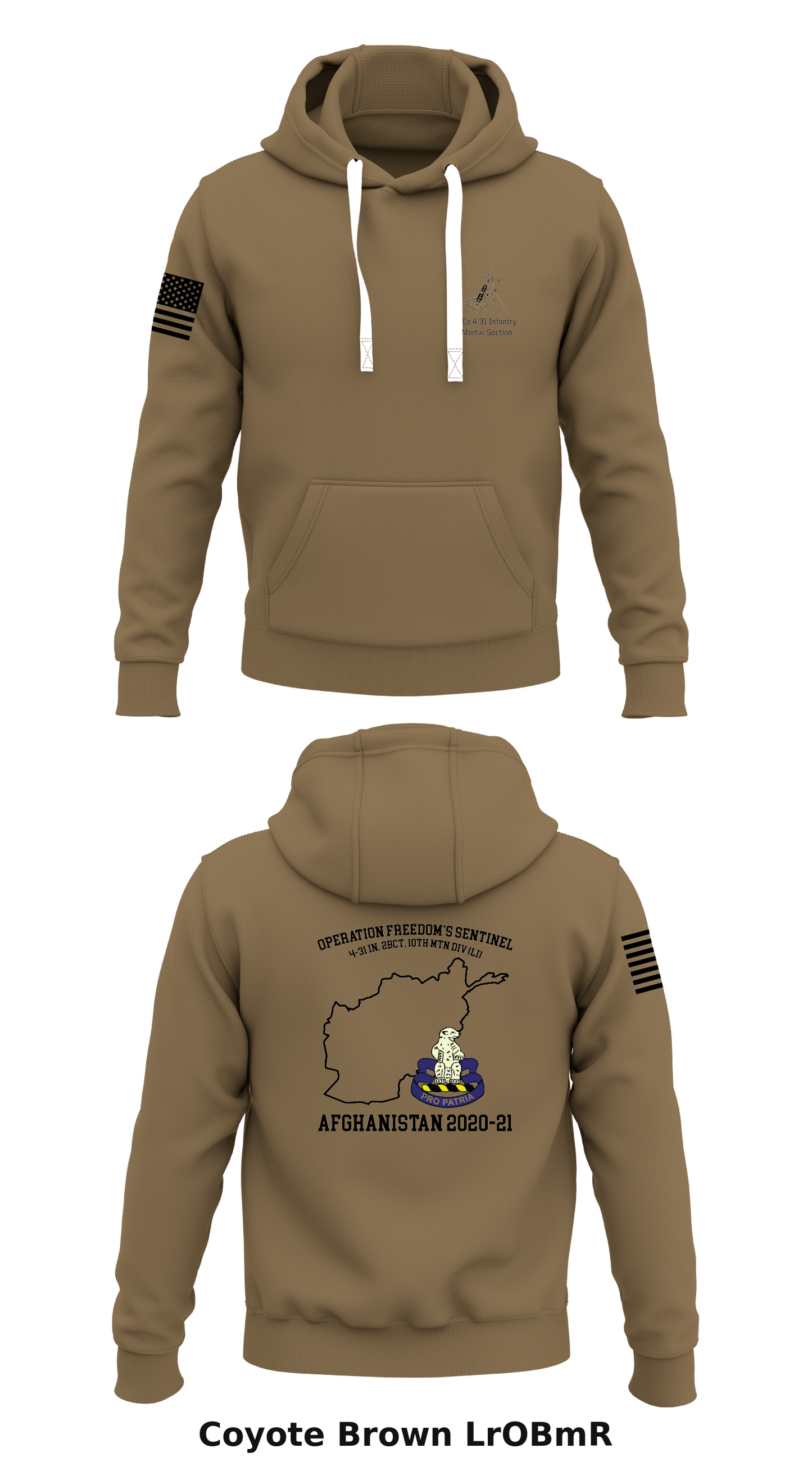 4-31 infantry Store 1 Core Men's Hooded Performance Sweatshirt - LrOBmR