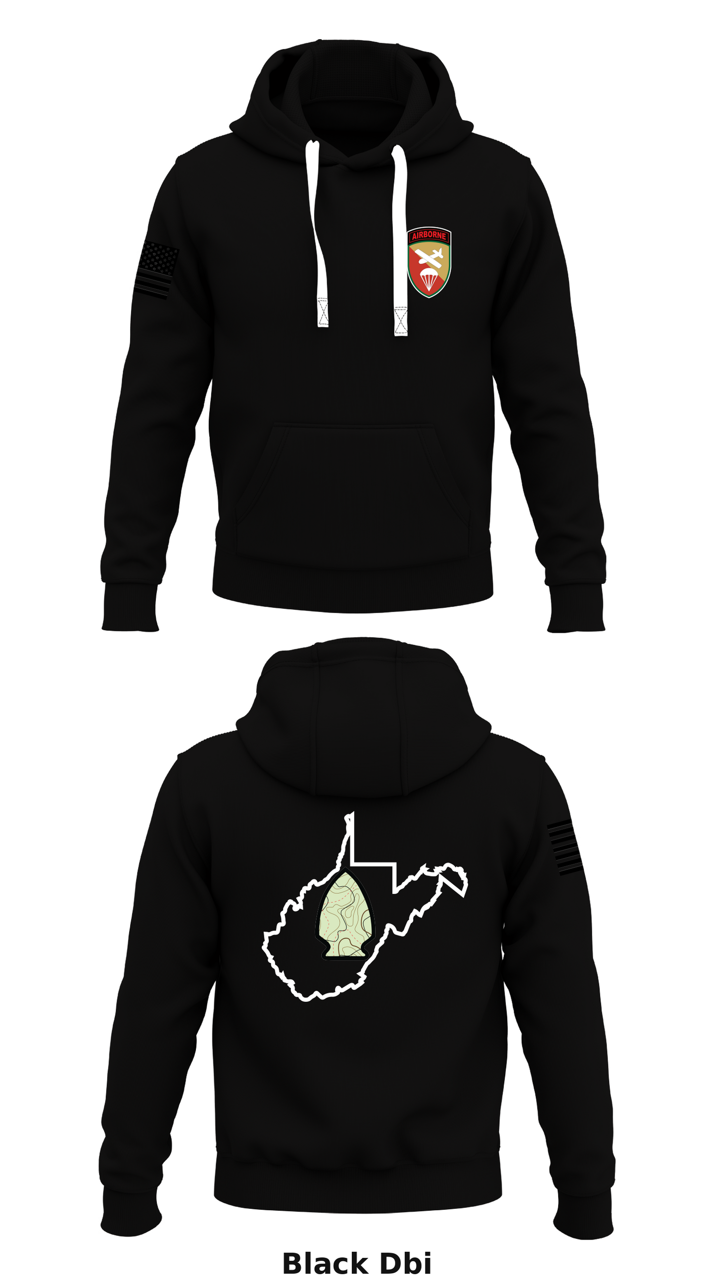 1528th FSC (SO)(A) Store 1 Core Men's Hooded Performance Sweatshirt - Dbi