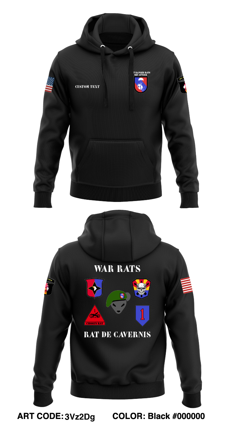 CUSTOM 11st Division Sustainment Brigade JAG Store 1 Core Men's Hooded Performance Sweatshirt - 3Vz2DgCUST