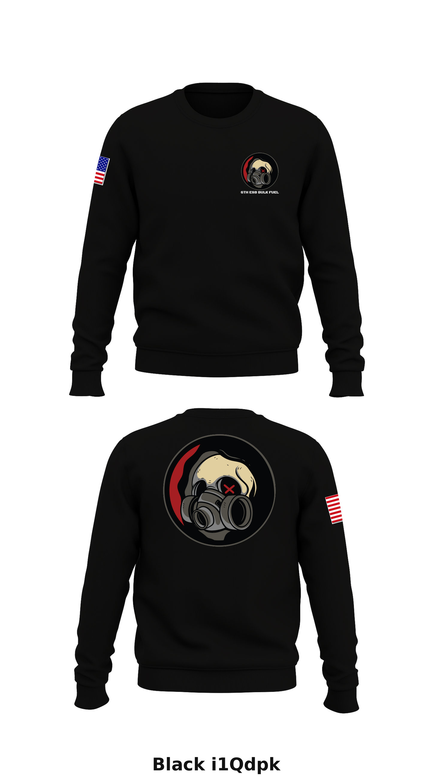 6th ESB Bulk Fuel Store 1 Core Men's Crewneck Performance Sweatshirt - i1Qdpk