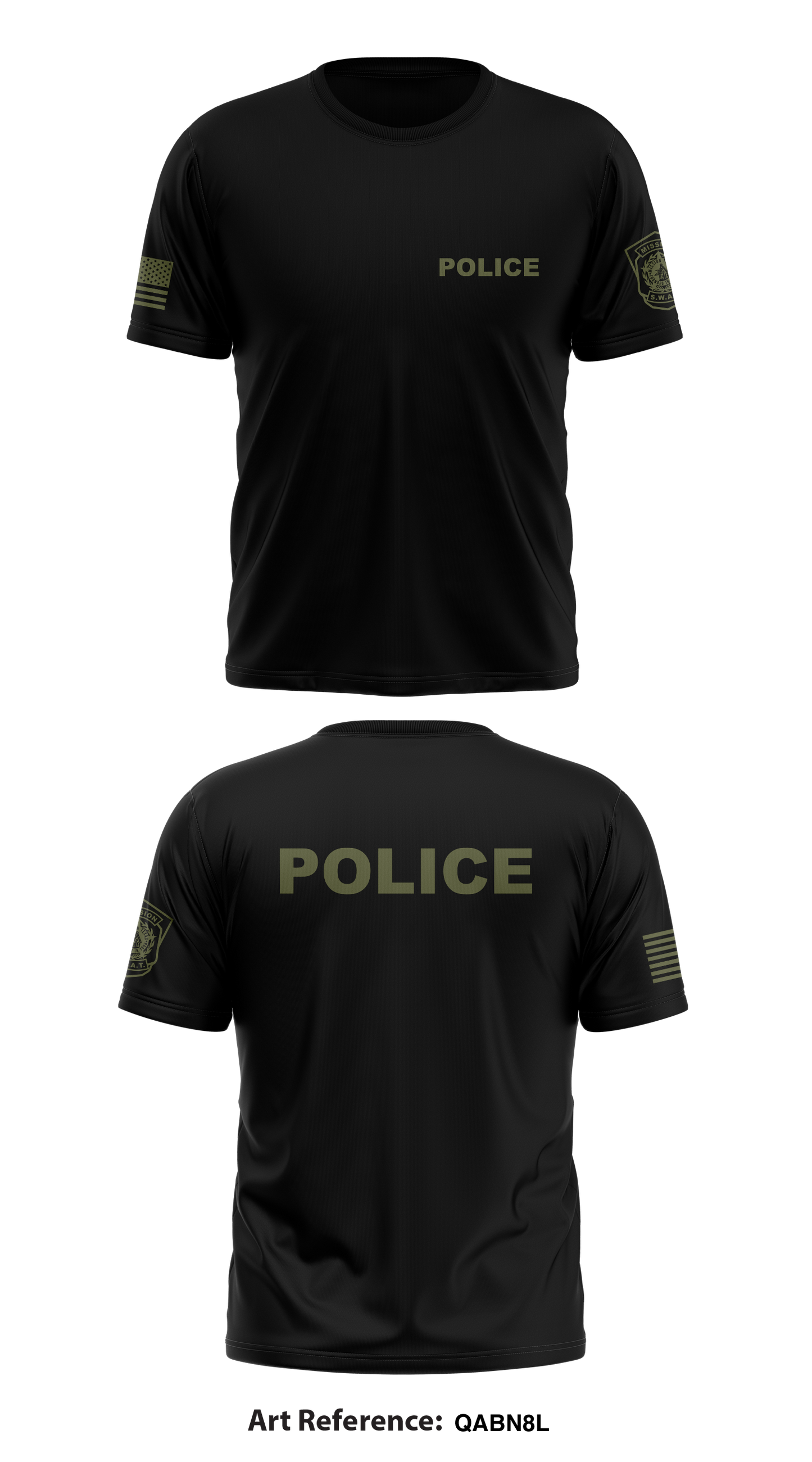 Mission SWAT Store 1 Core Men's SS Performance Tee - qABn8L