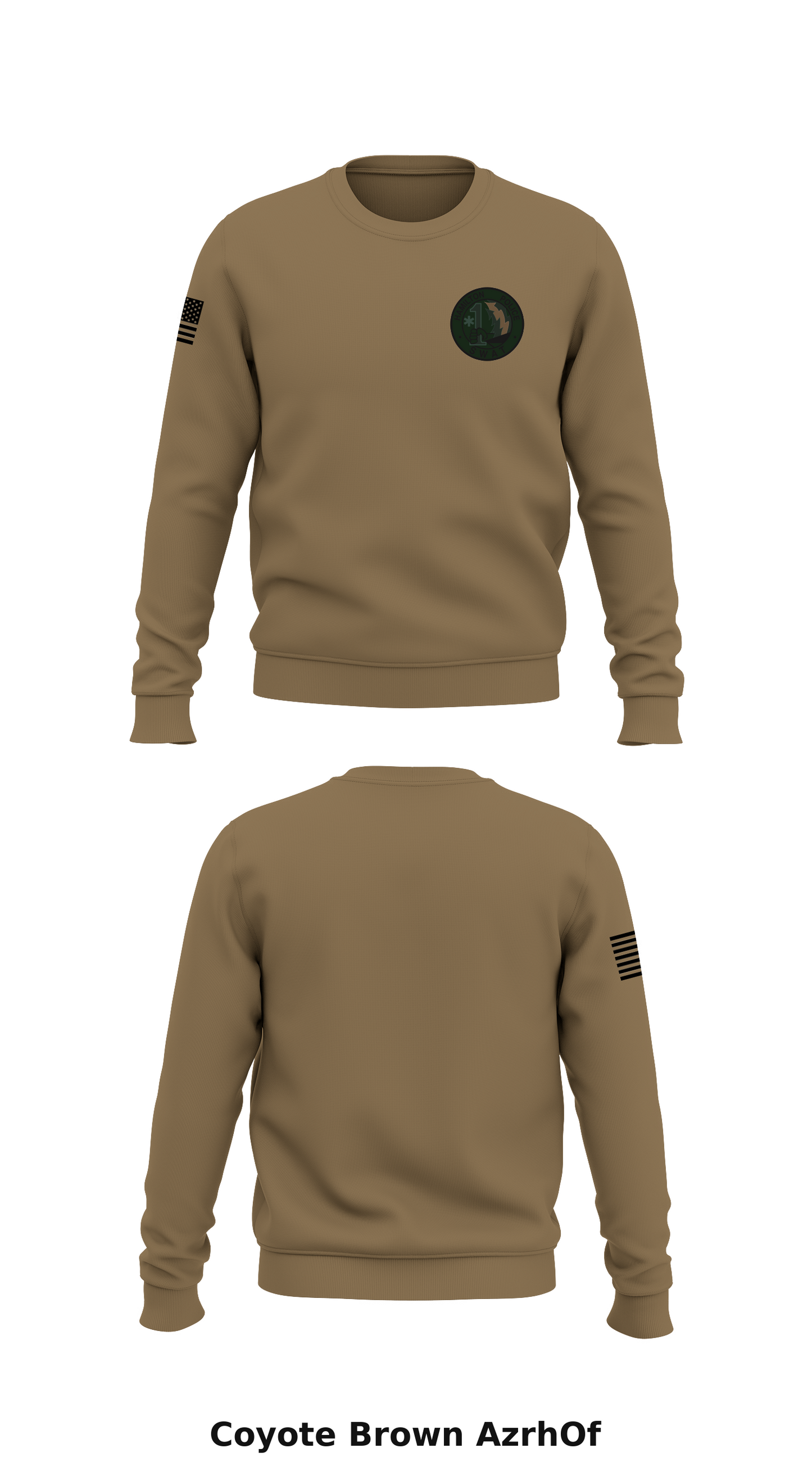 HAMILTON SWAT Store 1 Core Men's Crewneck Performance Sweatshirt - AzrhOf