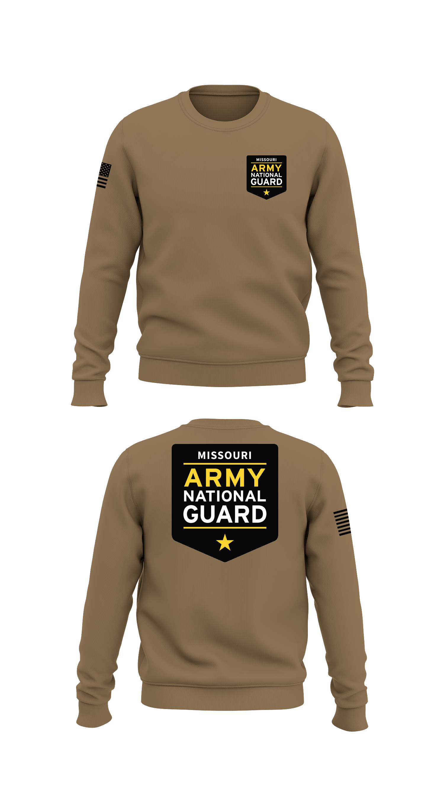 National guard recruiting Store 1 Core Men s Crewneck Performance Sweatshirt 96044597015