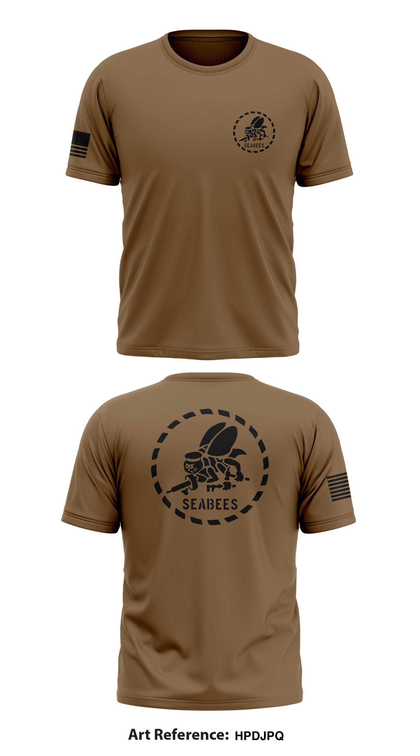 Seabees Store 2 Core Men's SS Performance Tee - hpDJpQ
