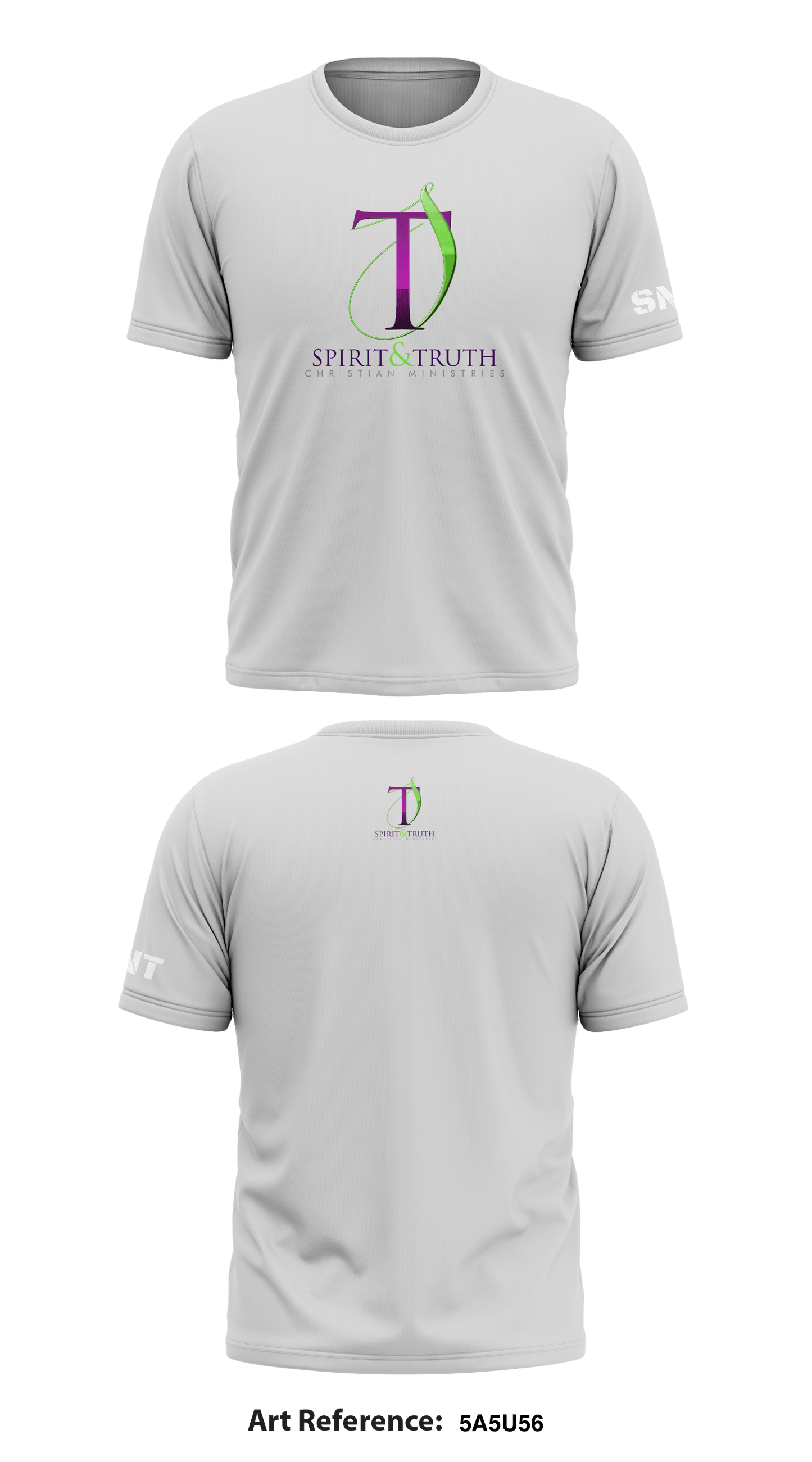 Spirit & Truth Christian Ministries Store 1 Core Men's SS Performance Tee - 5a5U56