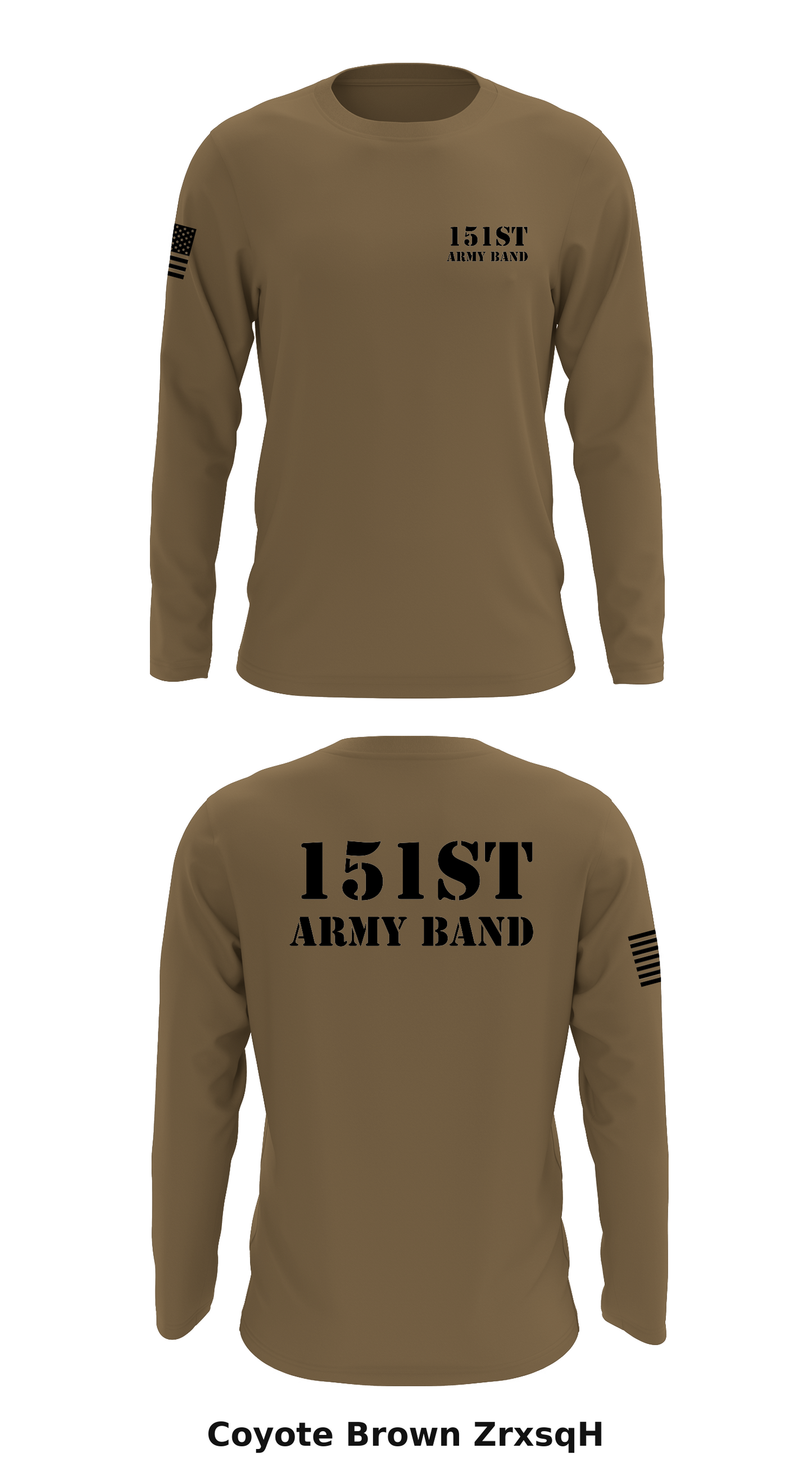 151st Army Band Store 1 Core Men's LS Performance Tee - ZrxsqH