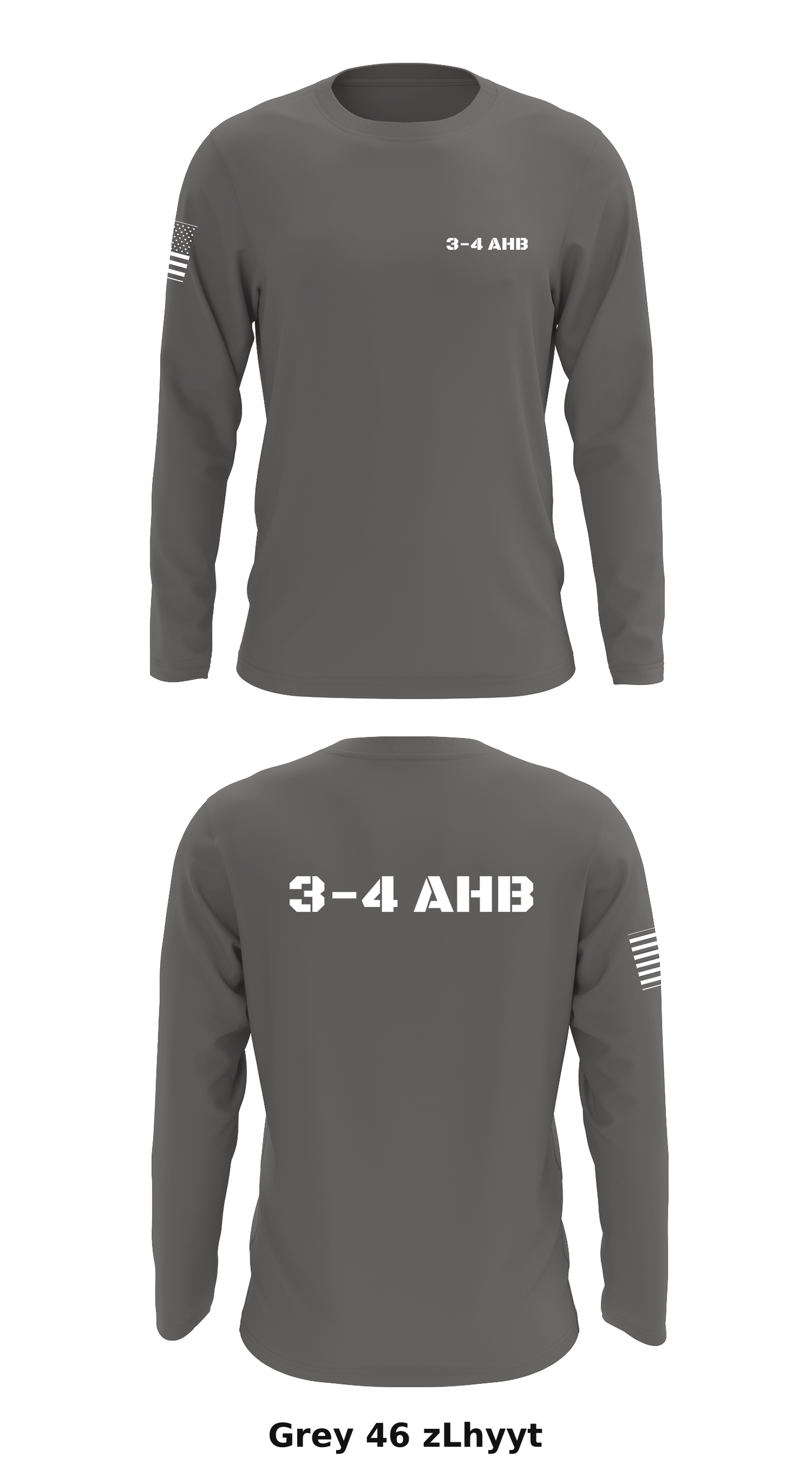3-4 AHB Store 1 Core Men's LS Performance Tee - zLhyyt
