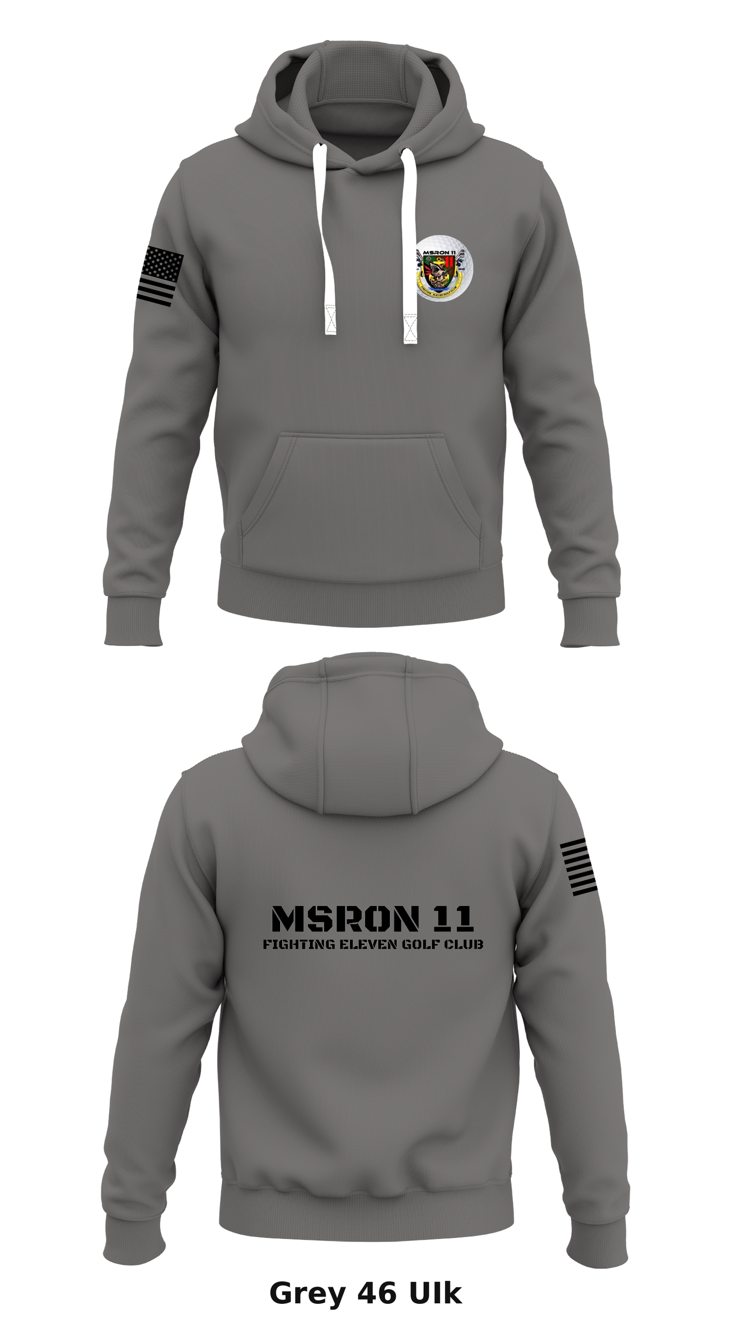 MSRON 11 Store 1 Core Men's Hooded Performance Sweatshirt - UIk