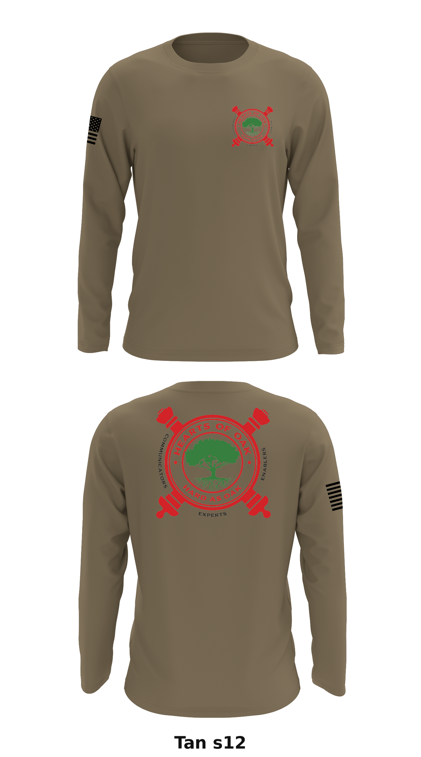 HHB 1-5 FA Store 1 Core Men's LS Performance Tee - s12