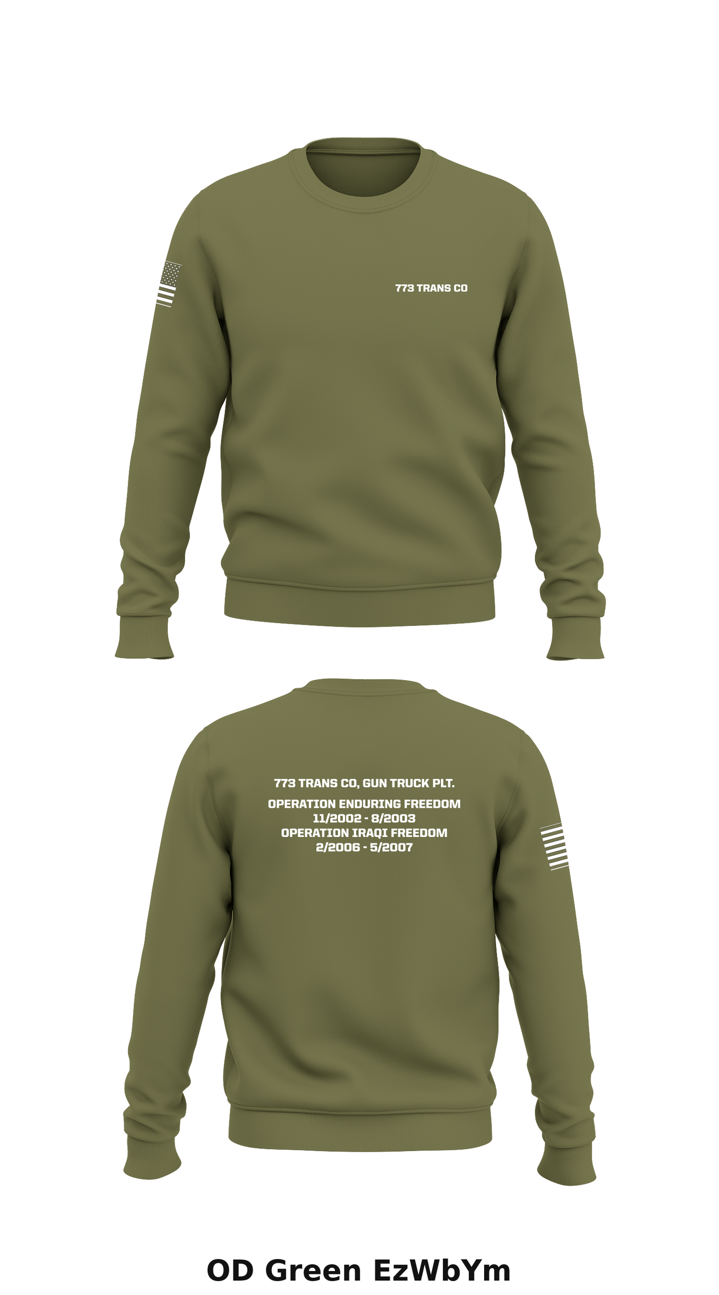 773 Trans Co. Store 1 Core Men's Crewneck Performance Sweatshirt - EzWbYm