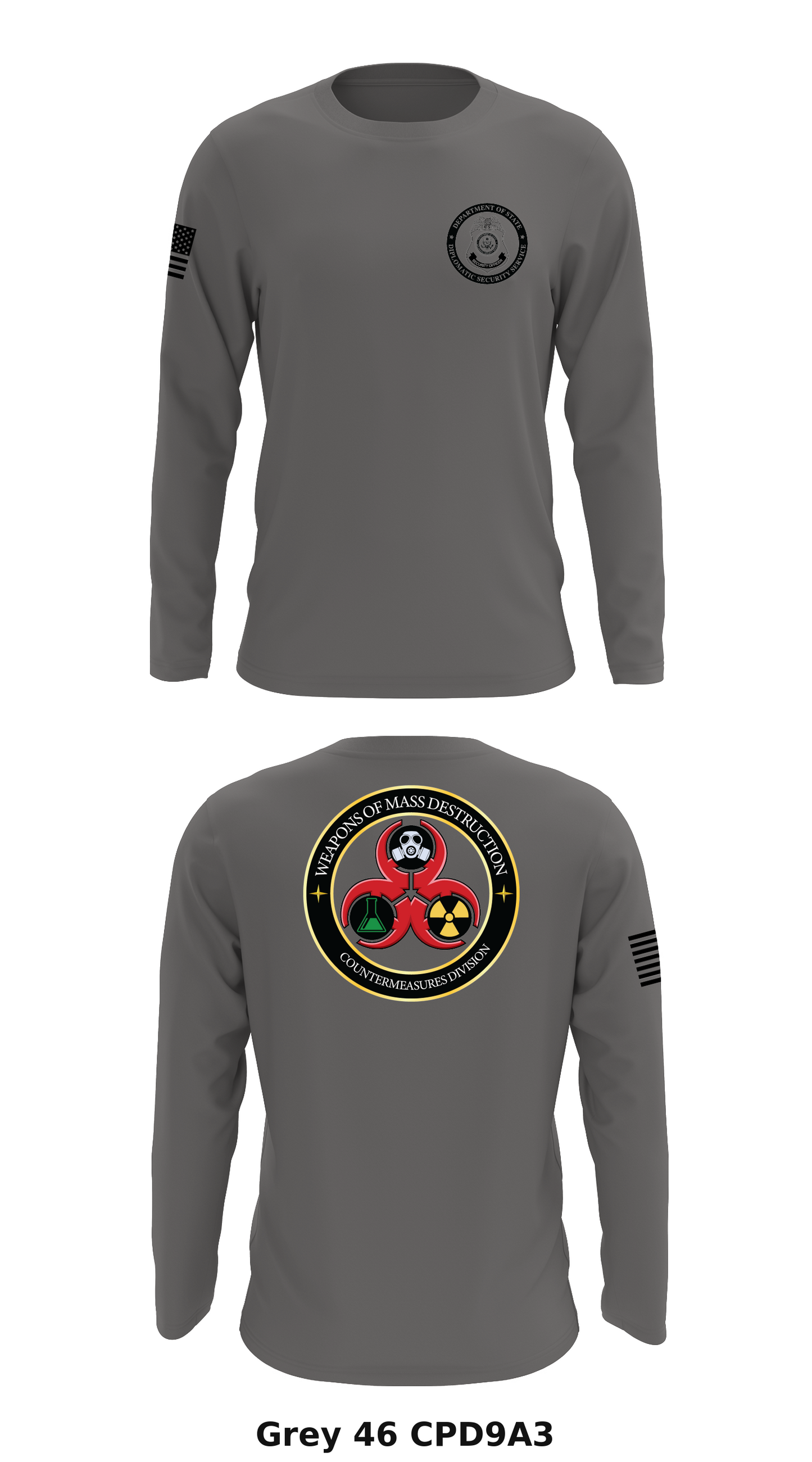 DS/WMD Store 1 Core Men's LS Performance Tee - CPD9A3