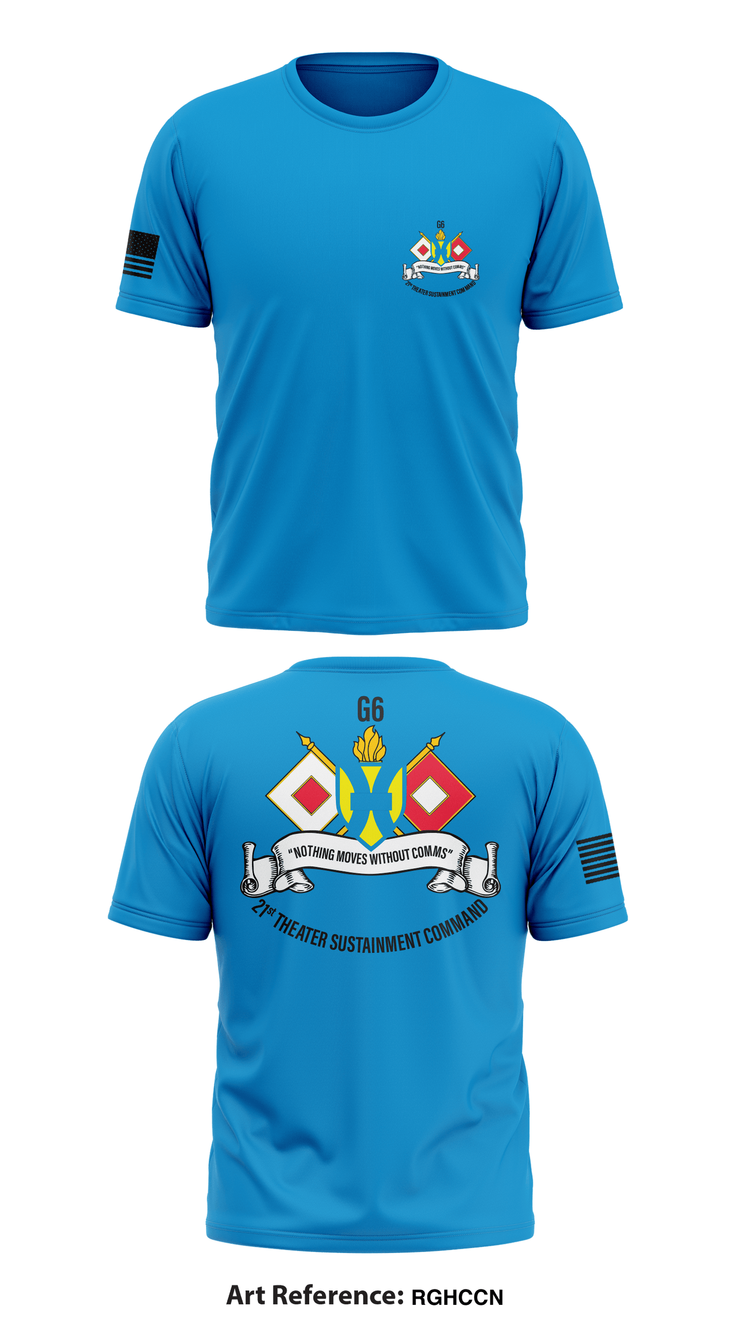 21st Theater Sustainment Command - G6 Store 1 Core Men's SS Performance Tee - rghCCn