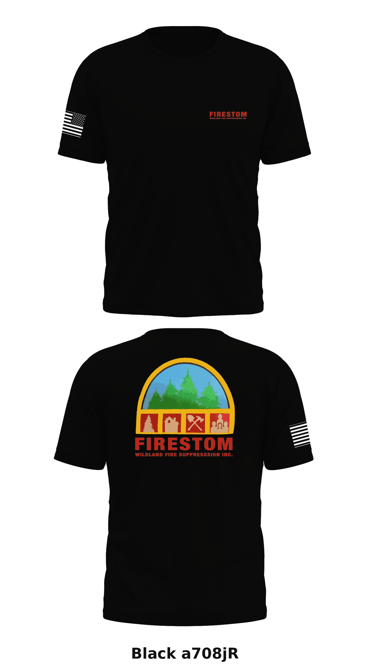 FWFS Crew6 Store 1 Core Men's SS Performance Tee - a708jR