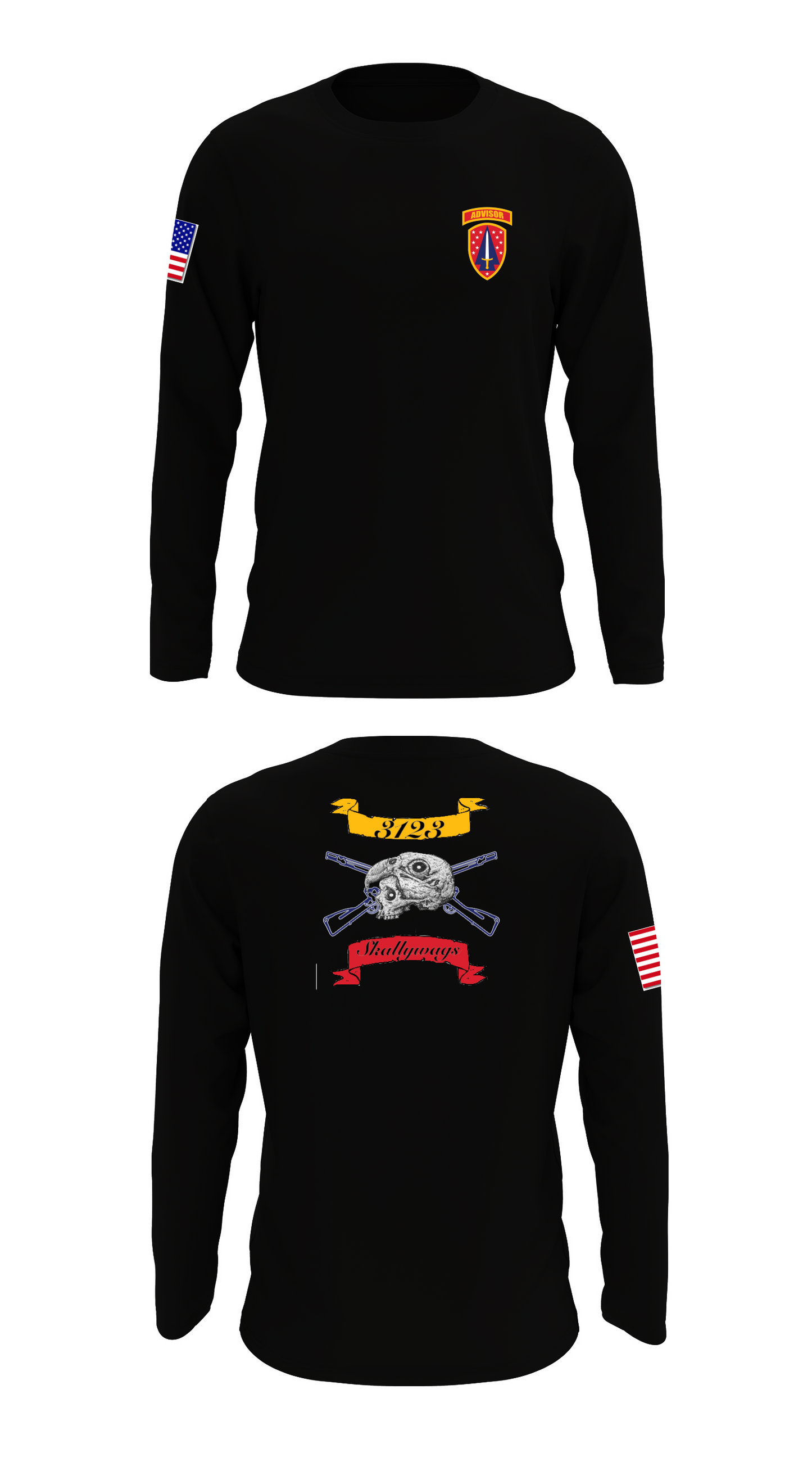 Skallywags Store 1 Core Men's LS Performance Tee - 51298014981