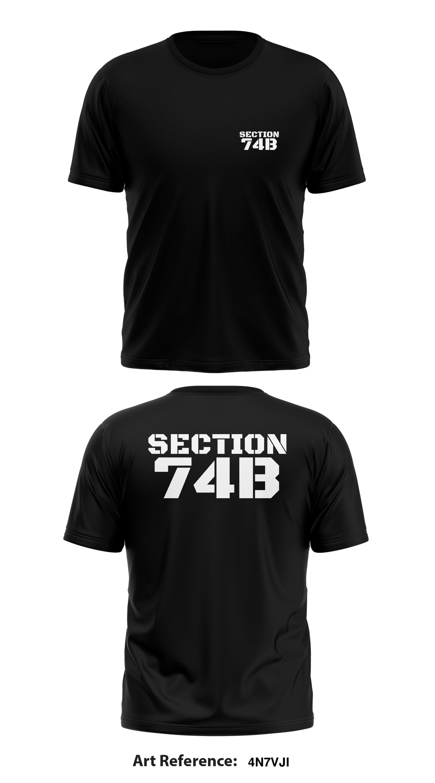 Section 74B Store 1 Core Men's SS Performance Tee - 4N7VJI