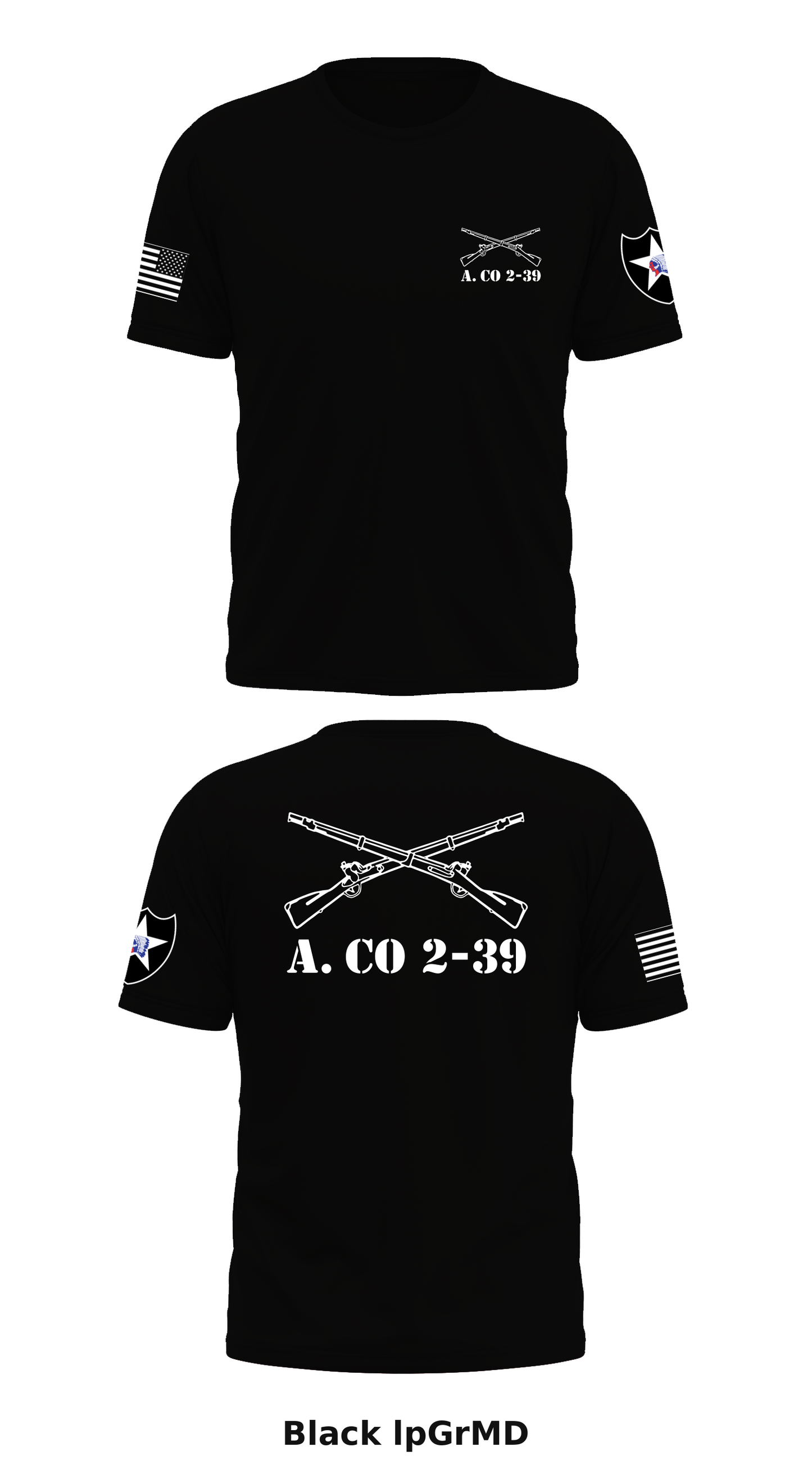 A. Co 2-39 Store 1 Core Men's SS Performance Tee - lpGrMD