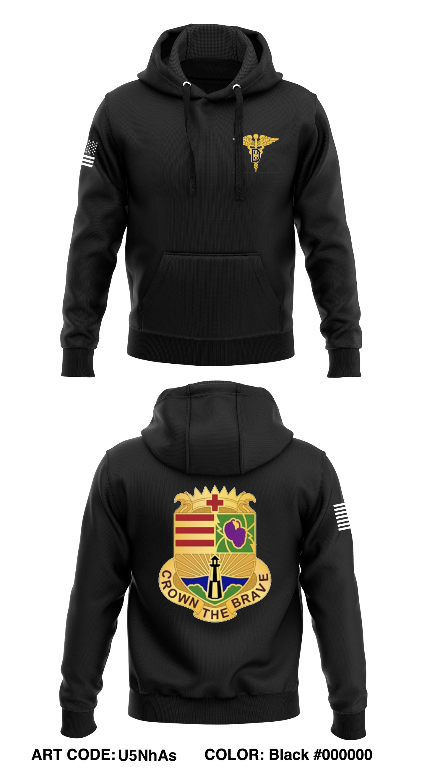 DENTAC Fort Eustis Store 1 Core Men's Hooded Performance Sweatshirt - U5NhAs