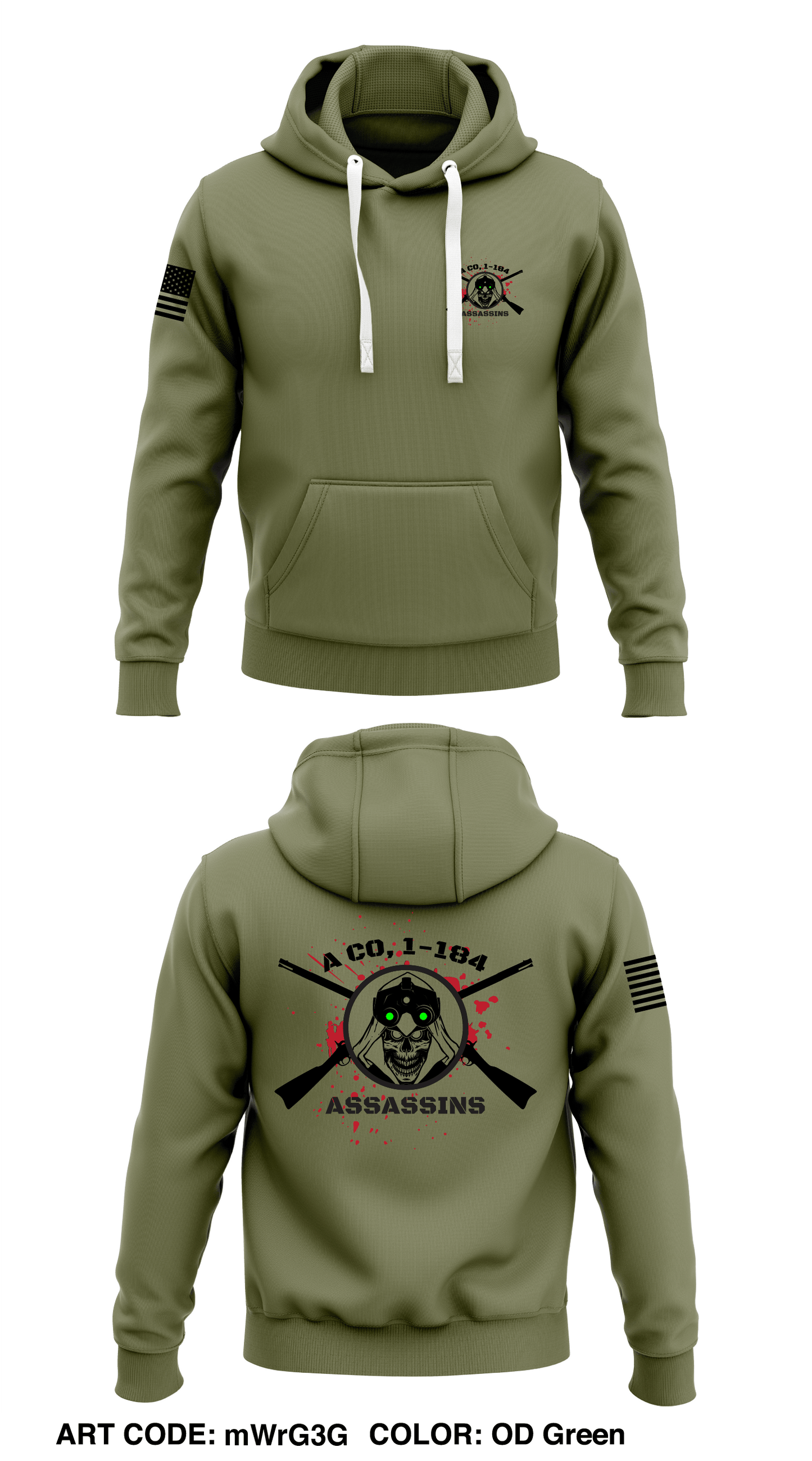 A Co, 1-184 IN Store 1 Core Men's Hooded Performance Sweatshirt - mWrG3G