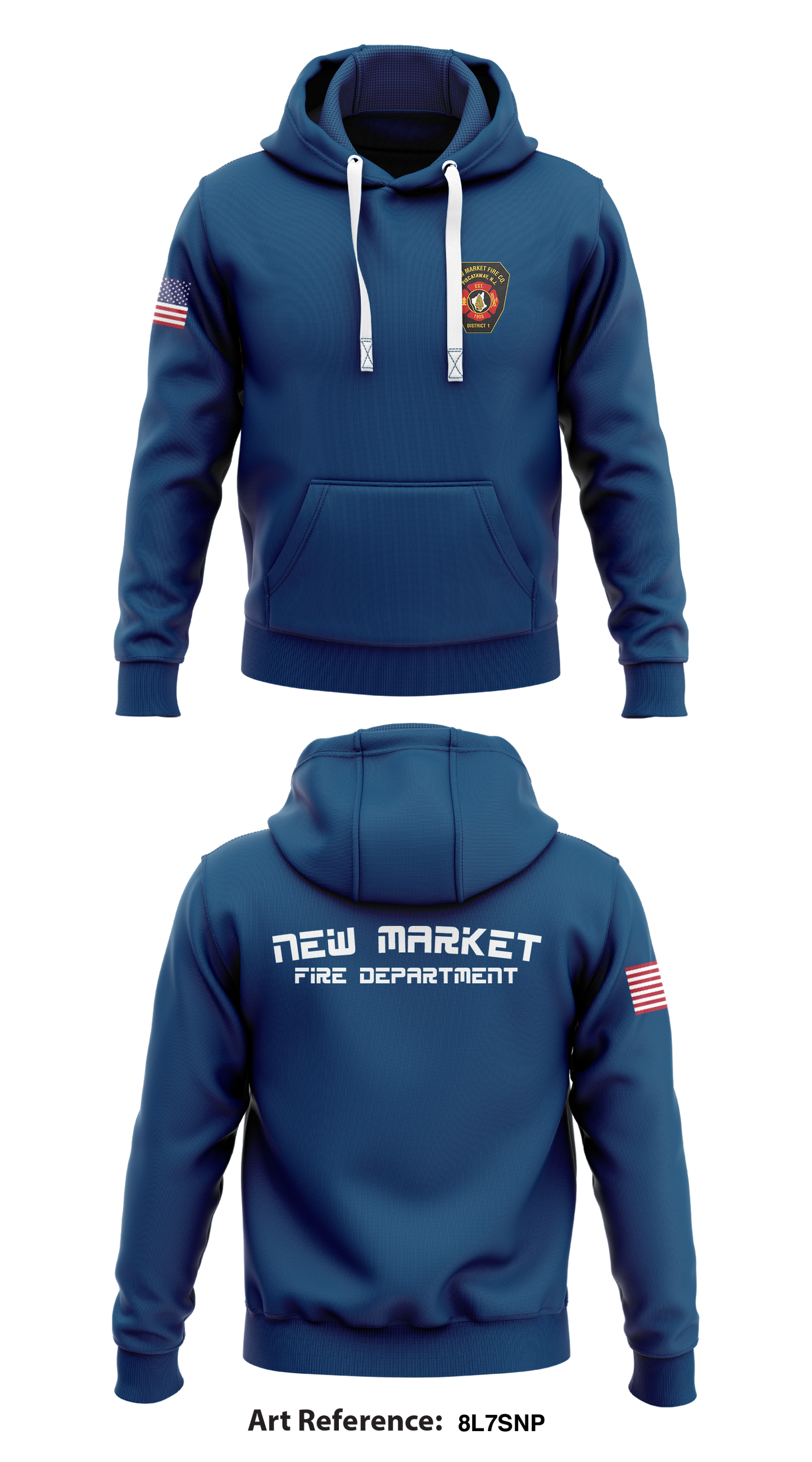 Nmfd Store 1 Core Men's Hooded Performance Sweatshirt - 8L7sNP