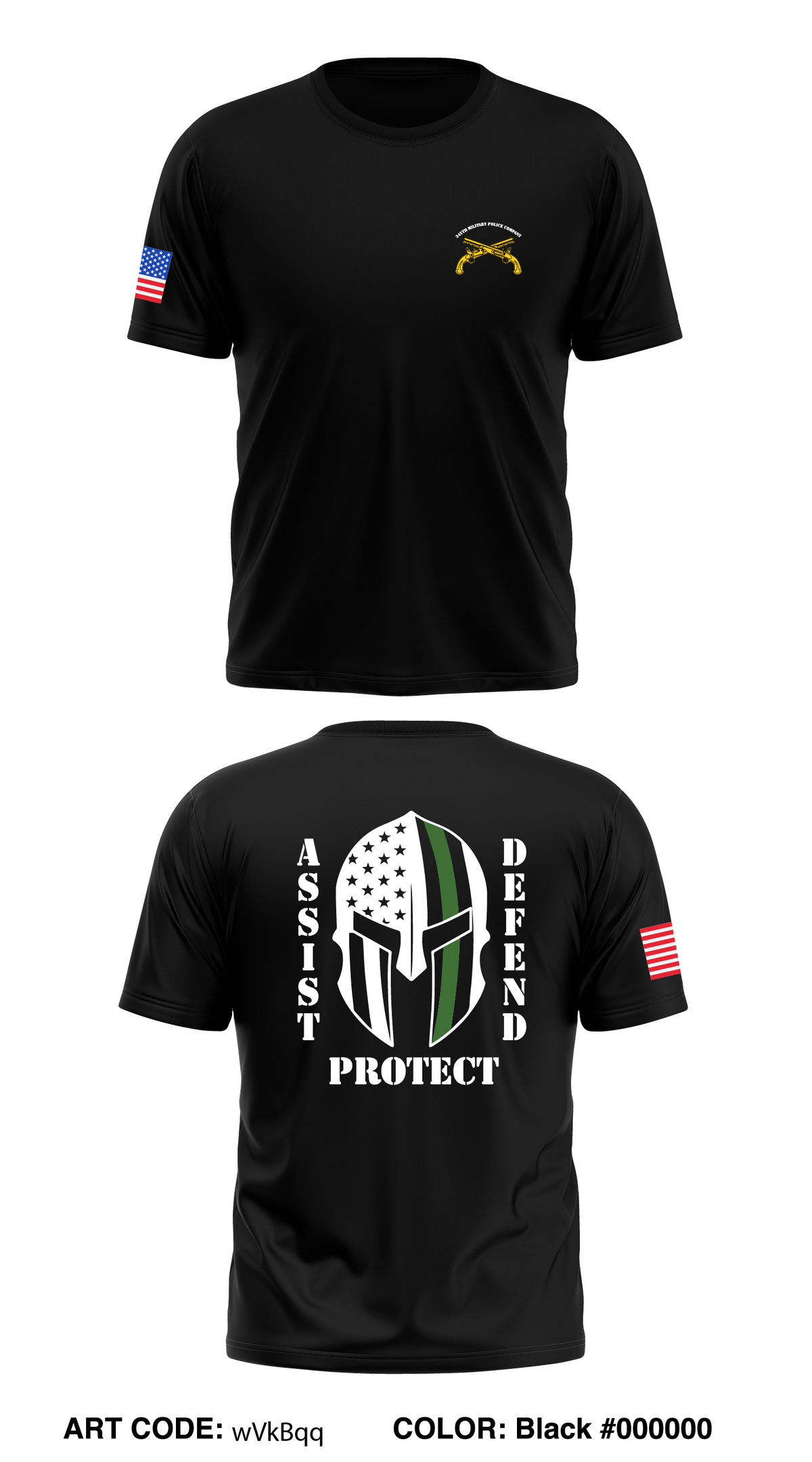 345th Military Police Company Store 1 Core Men's SS Performance Tee - wVkBqq